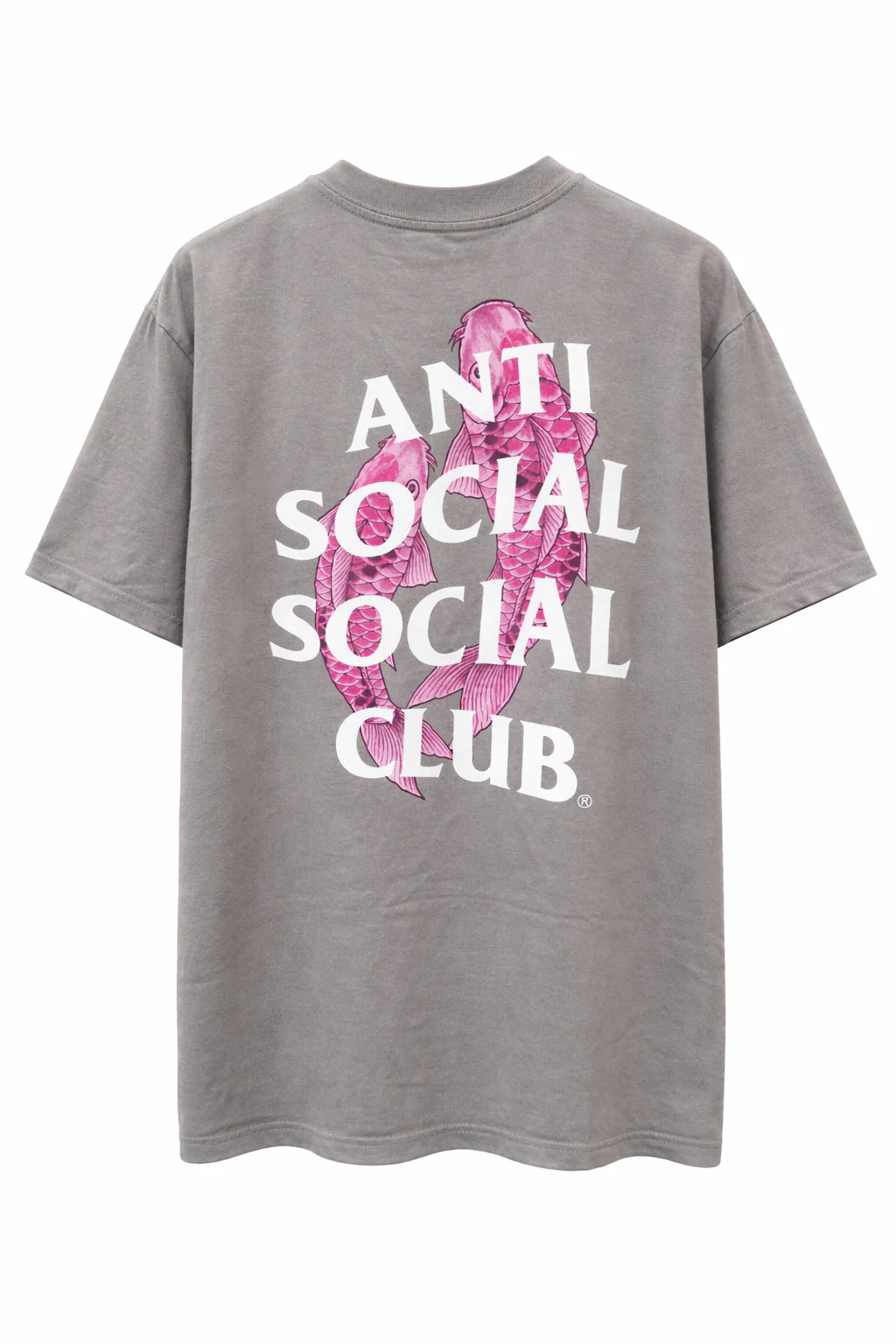 Anti Social Social Club Koi Tee Grey