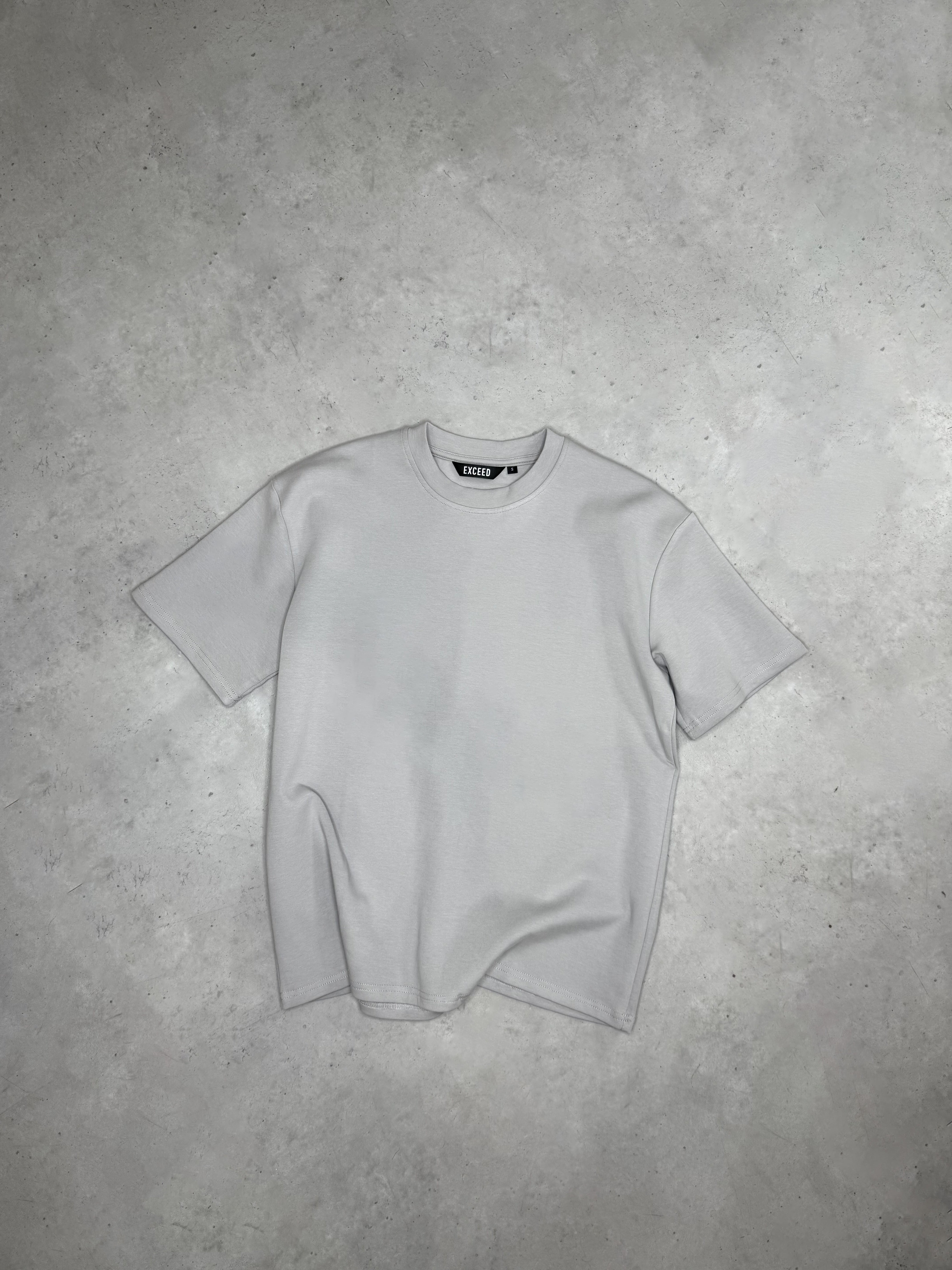 Exceed Luxe Relaxed T-Shirt - Stone