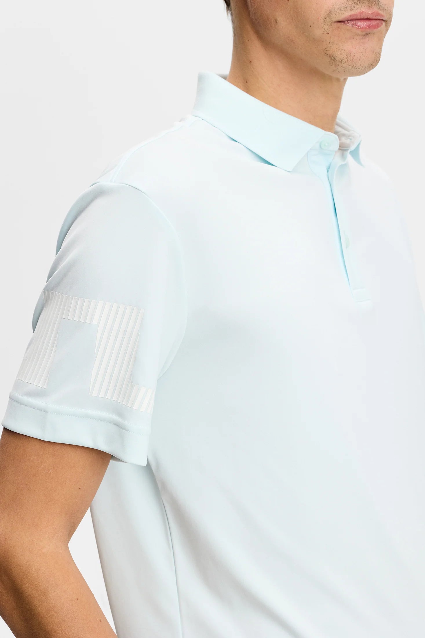 J Lindeberg Heath Polo Sky Light