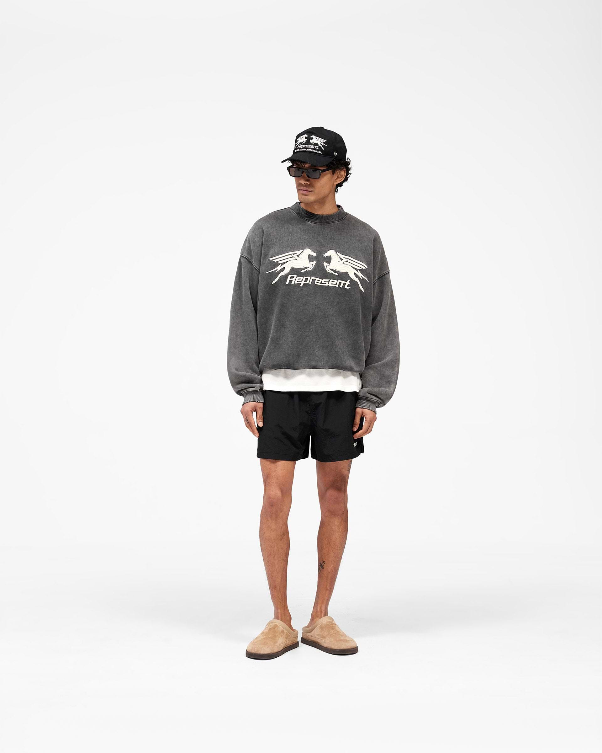 Represent Pegasus Sweatshirt - Vintage Grey