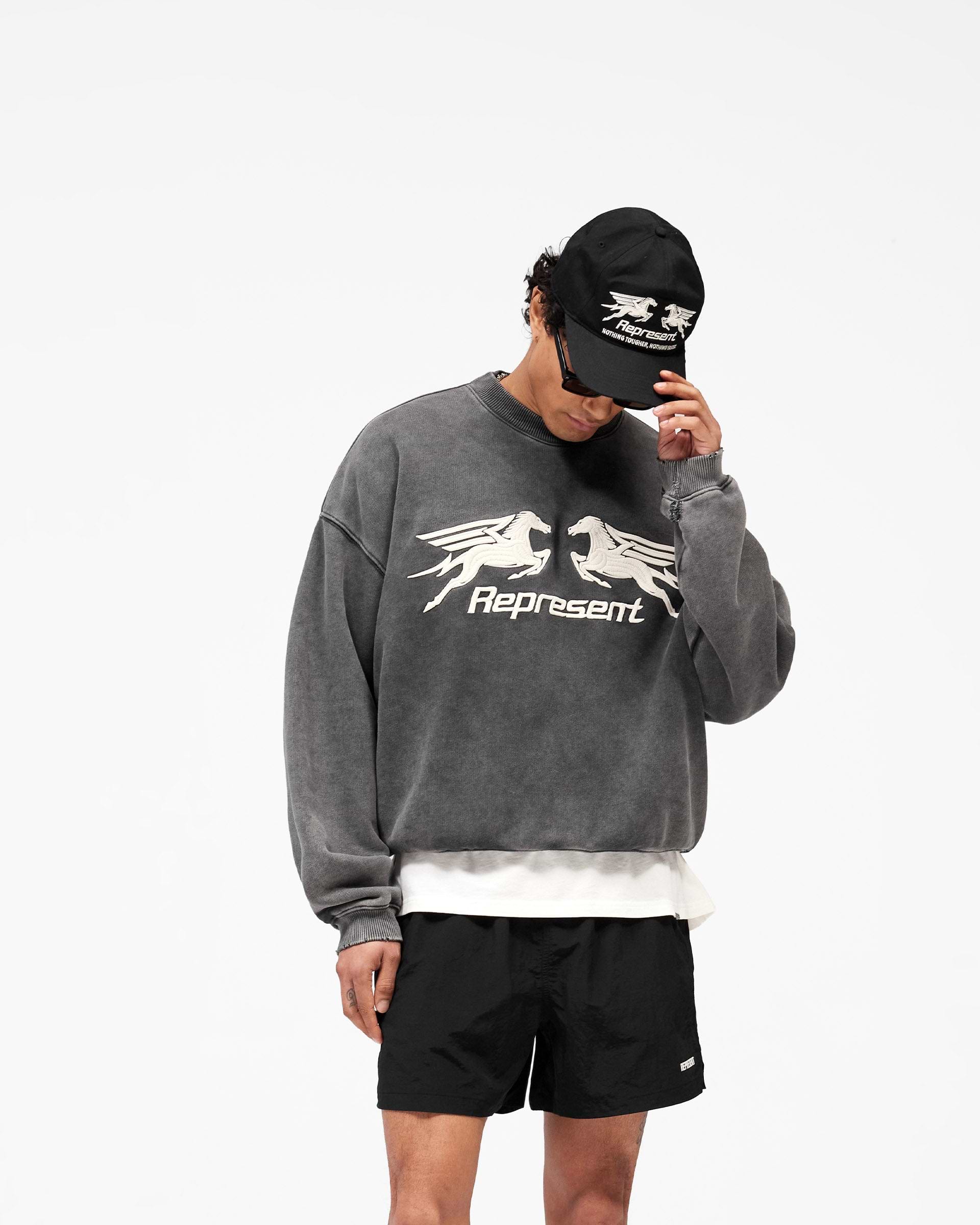 Represent Pegasus Sweatshirt - Vintage Grey
