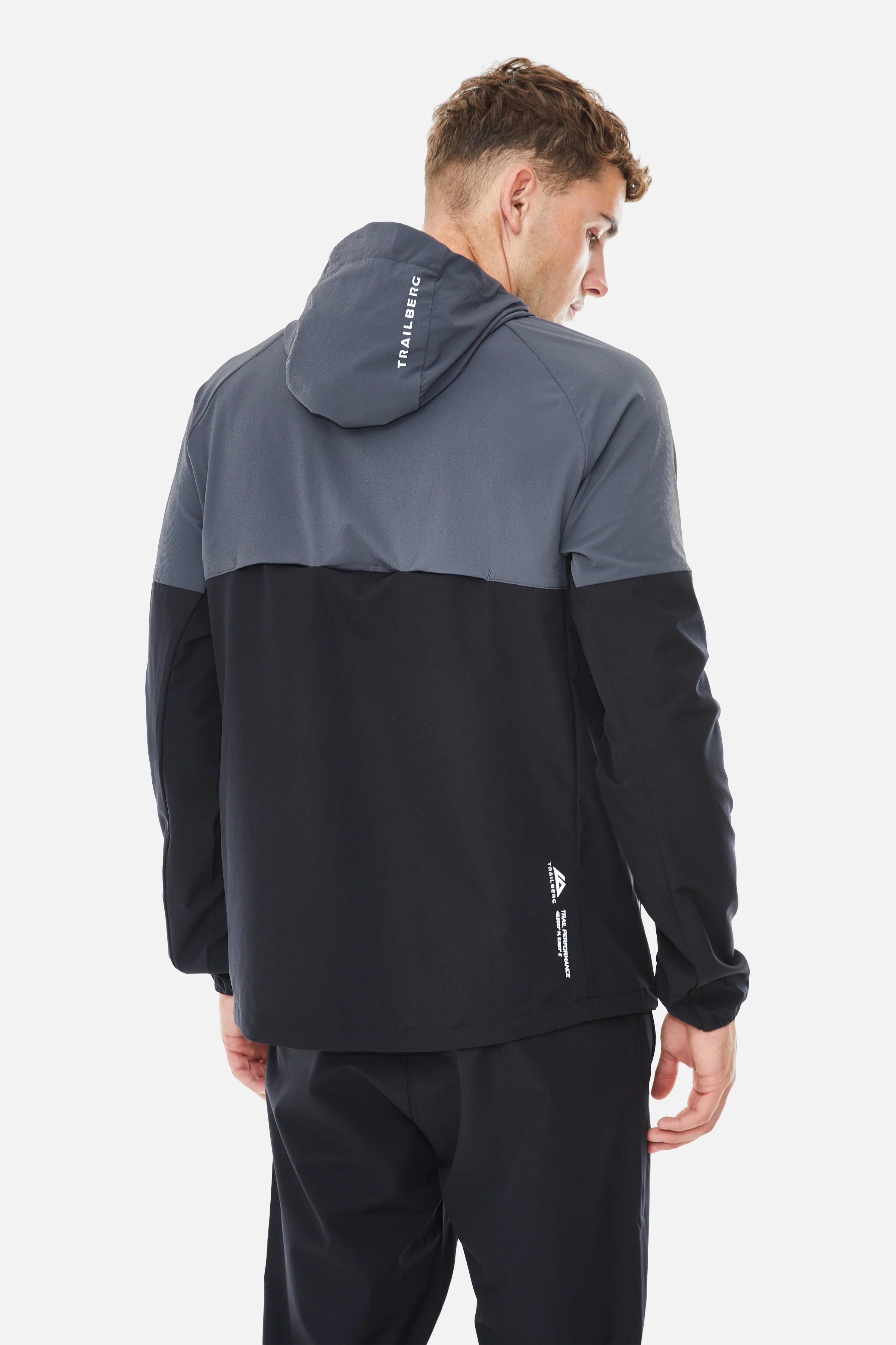Trailberg AW25 Cloud Hood - Black / Volcano Grey