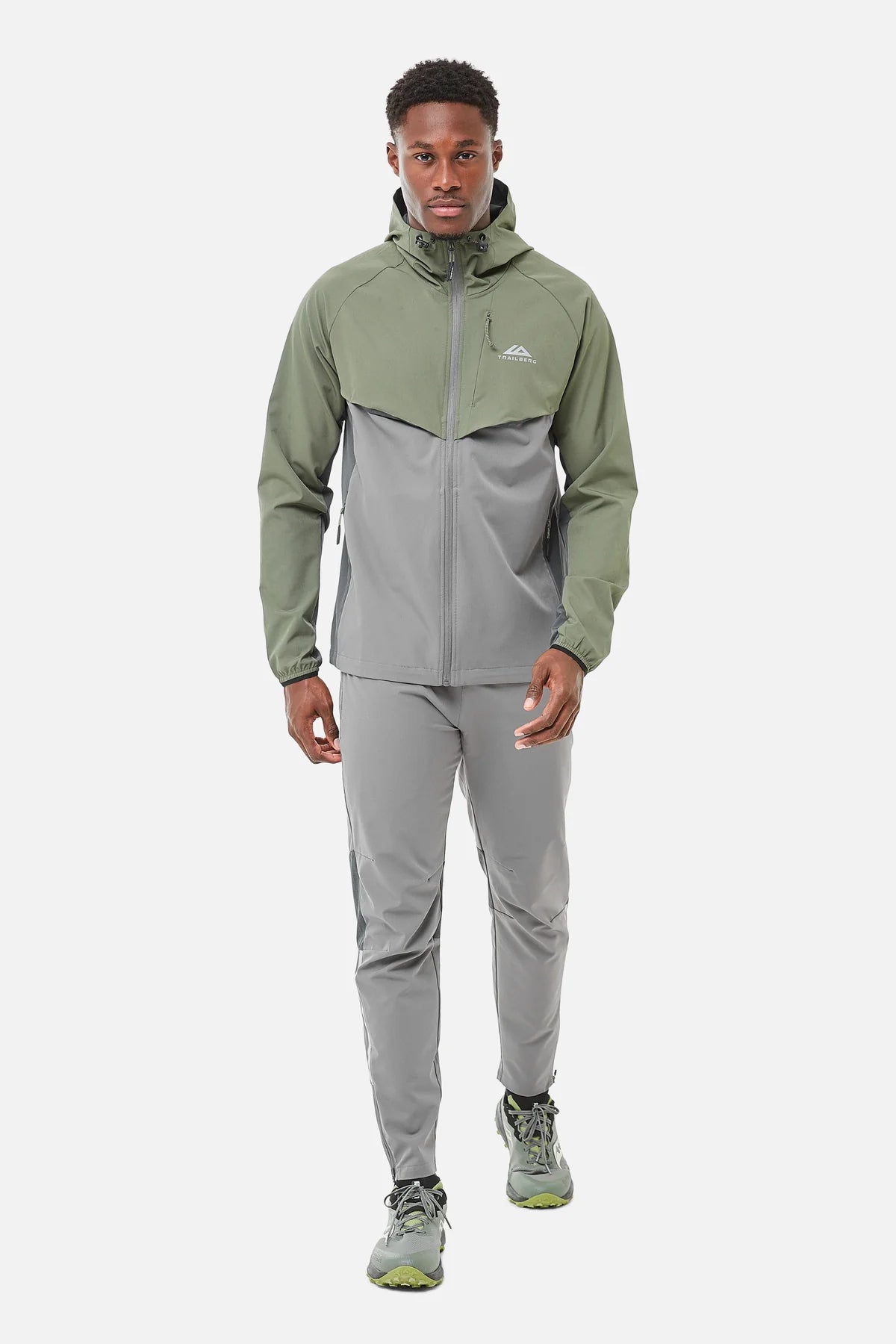 Trailberg Tricolour Hood - Khaki/Grey