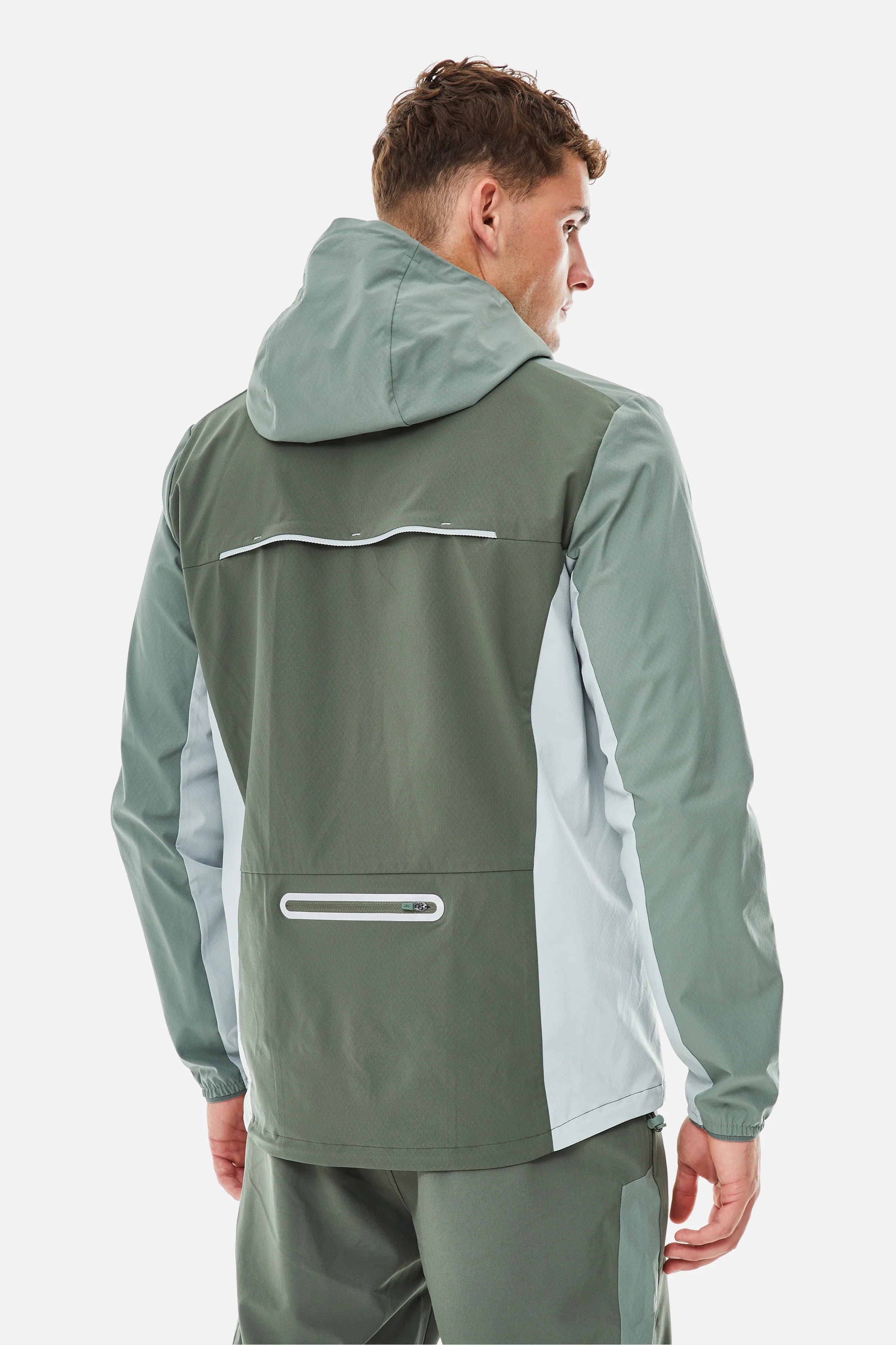 Trailberg AW25 Triathlon Windbreaker - Thyme / Agave Green
