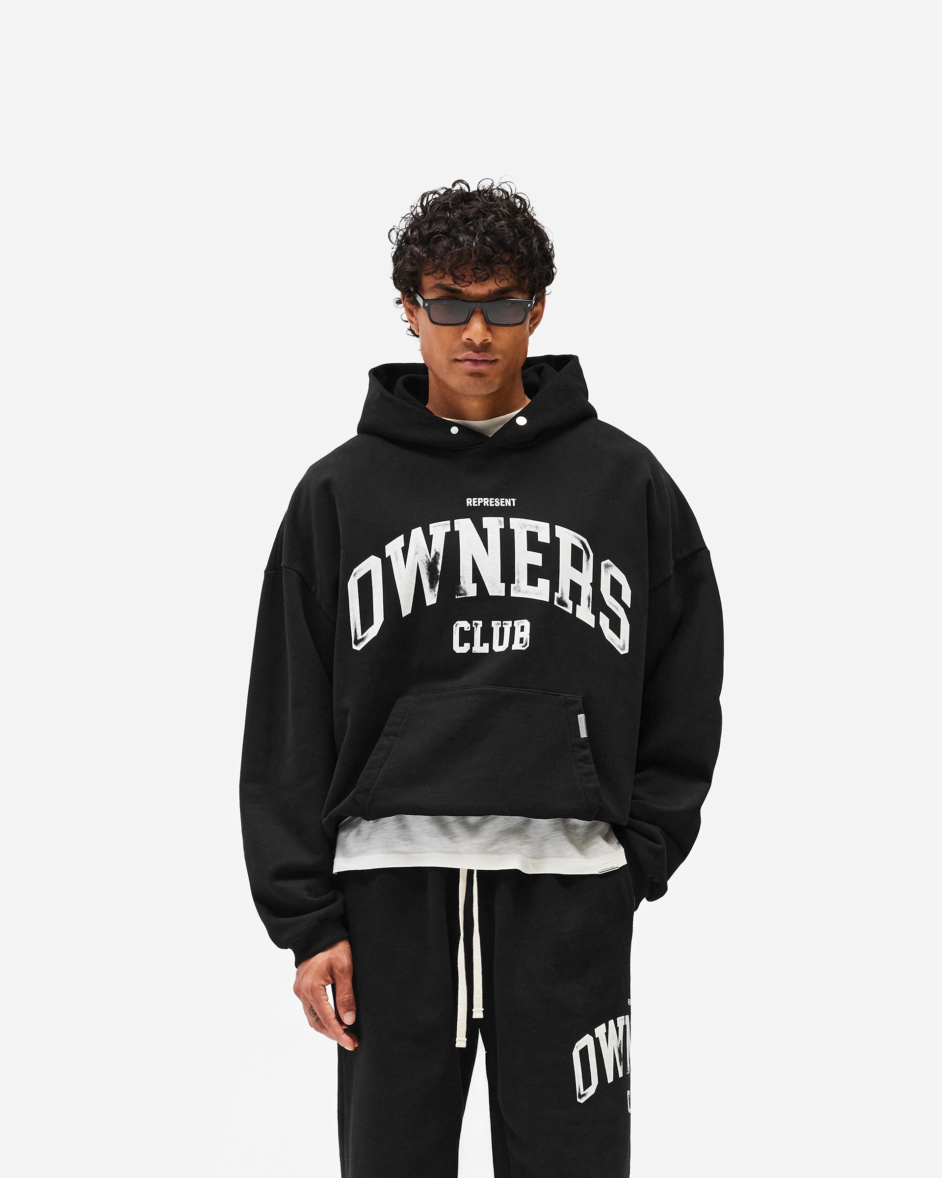 Represent Owners Club Hoodie Jet Black