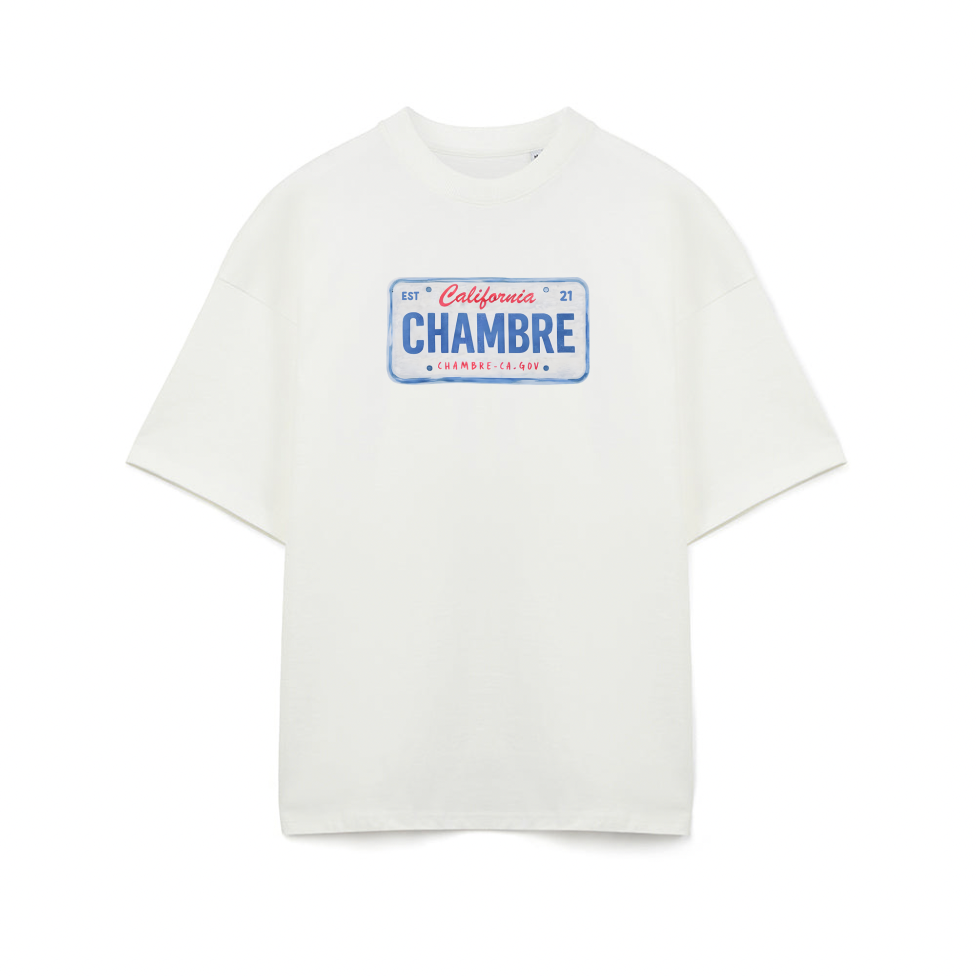 Chambre Plate T-Shirt White
