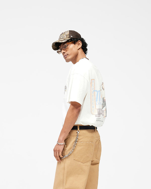 Represent Mel’s Dinner T-Shirt White