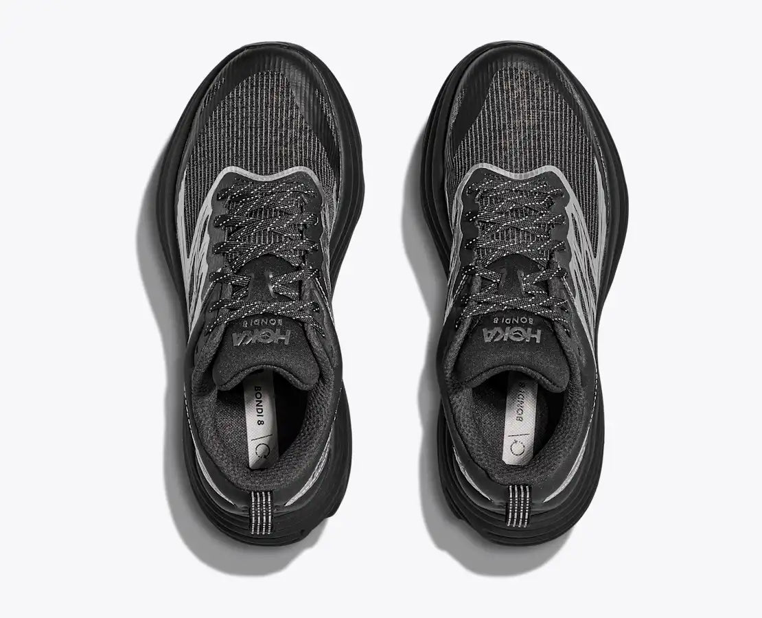 Hoka Stealth/Tech Bondi 8 Caged Silver/Black