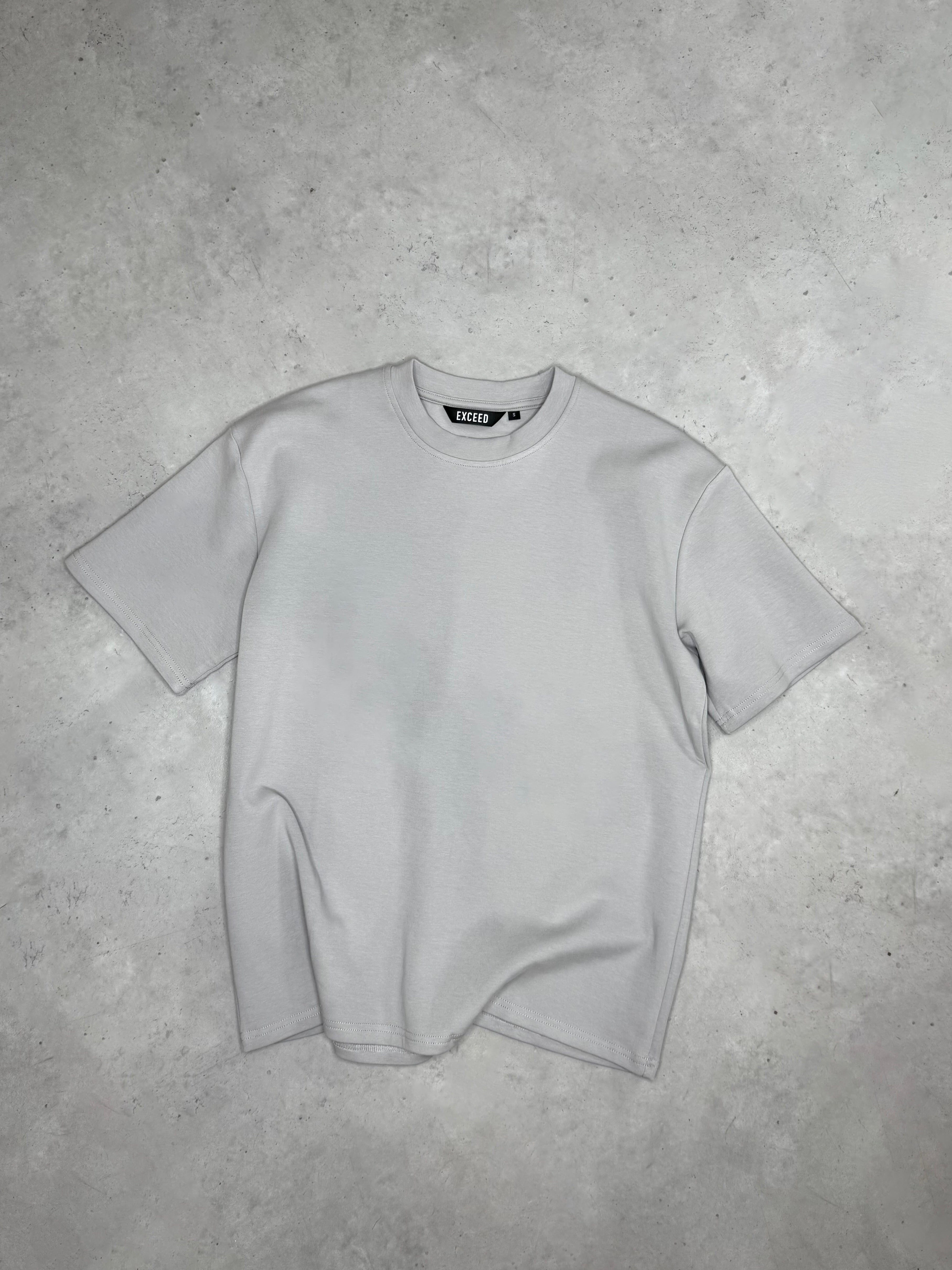Exceed Luxe Relaxed T-Shirt - Stone