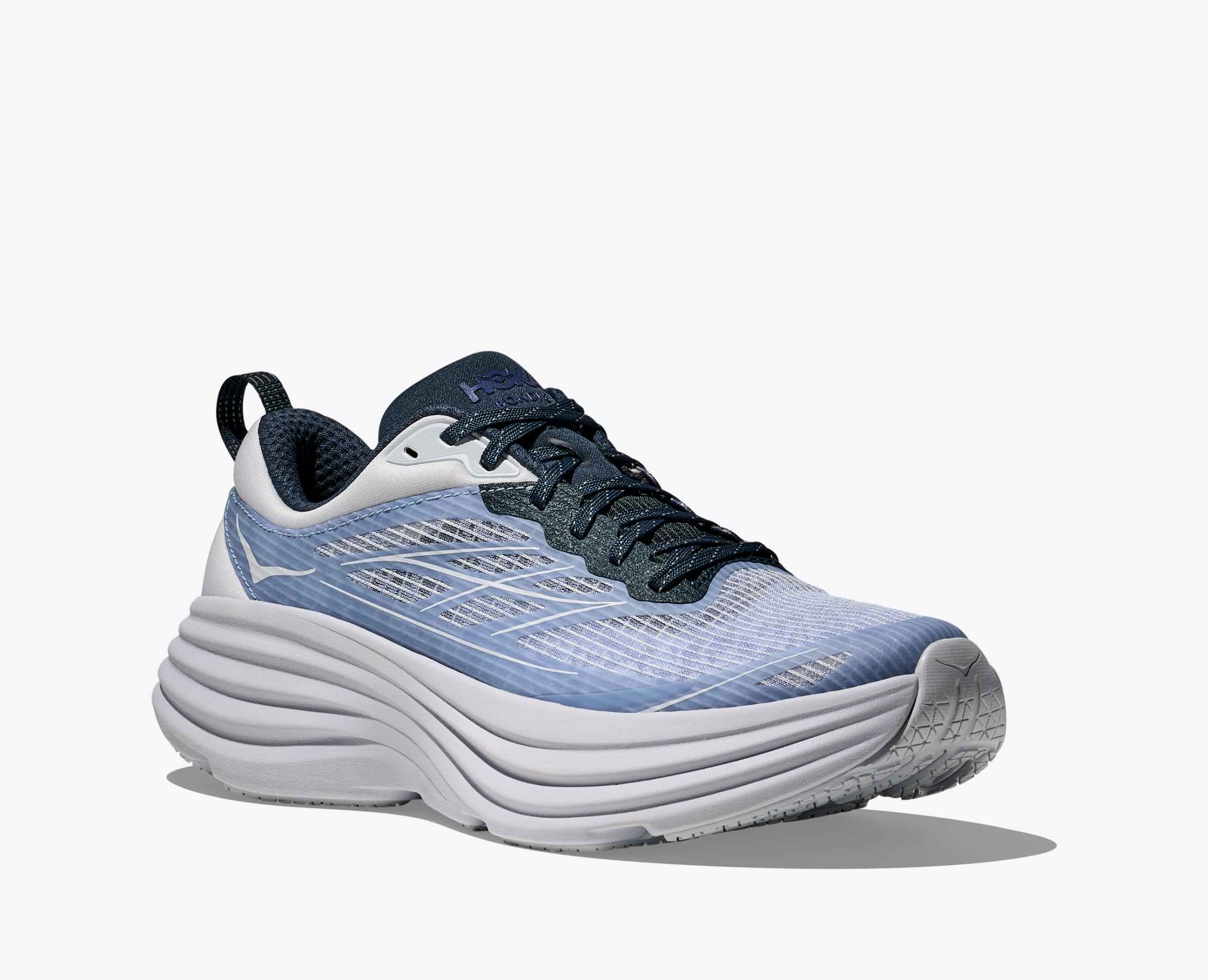 Hoka Stealth/Tech Bondi 8 Caged - Sea Ice / Grape Agate