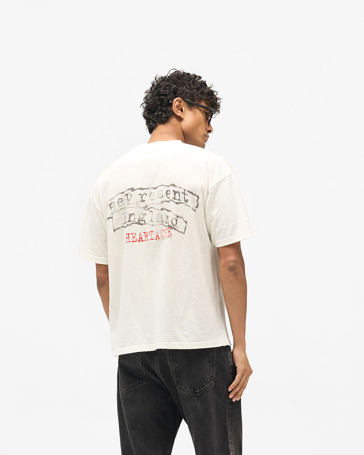 Represent Riot T-Shirt - Flat White