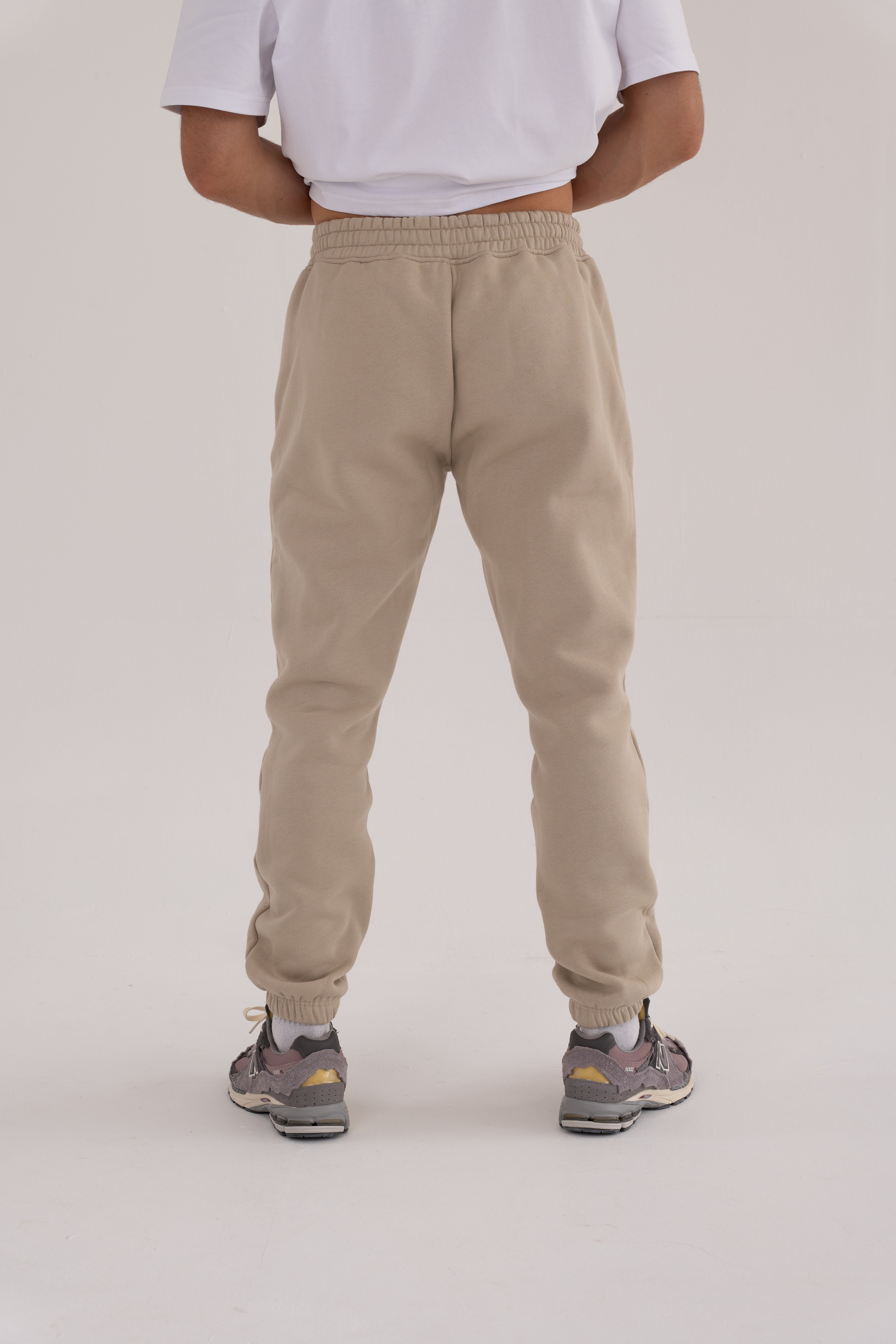 Exceed Blanks Cream Relaxed Joggers