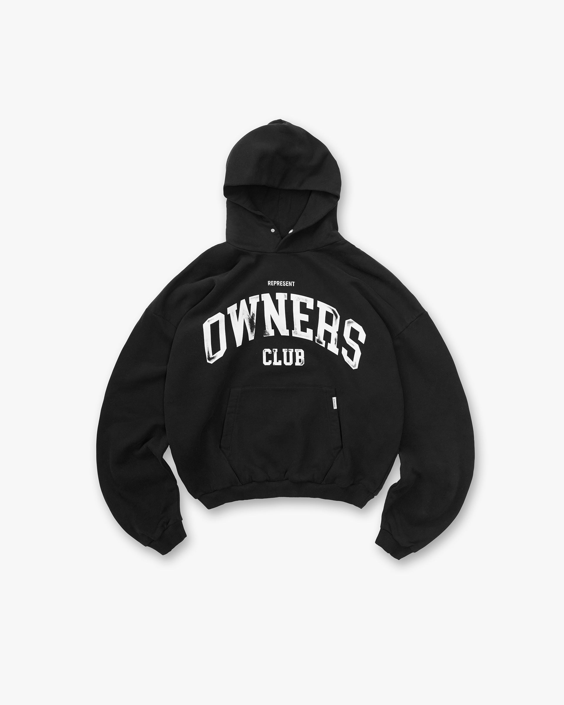 Represent Owners Club Hoodie Jet Black