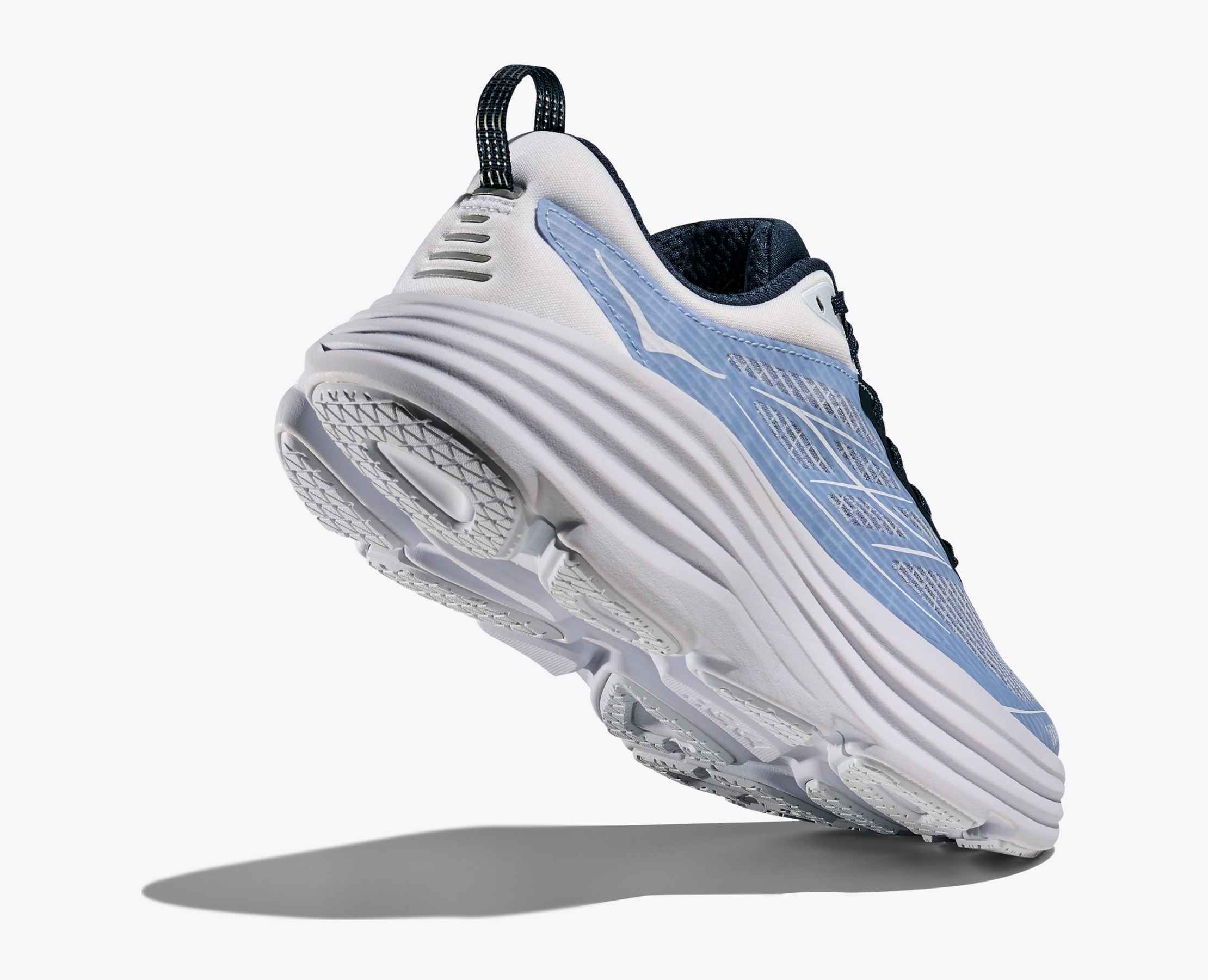 Hoka Stealth/Tech Bondi 8 Caged - Sea Ice / Grape Agate