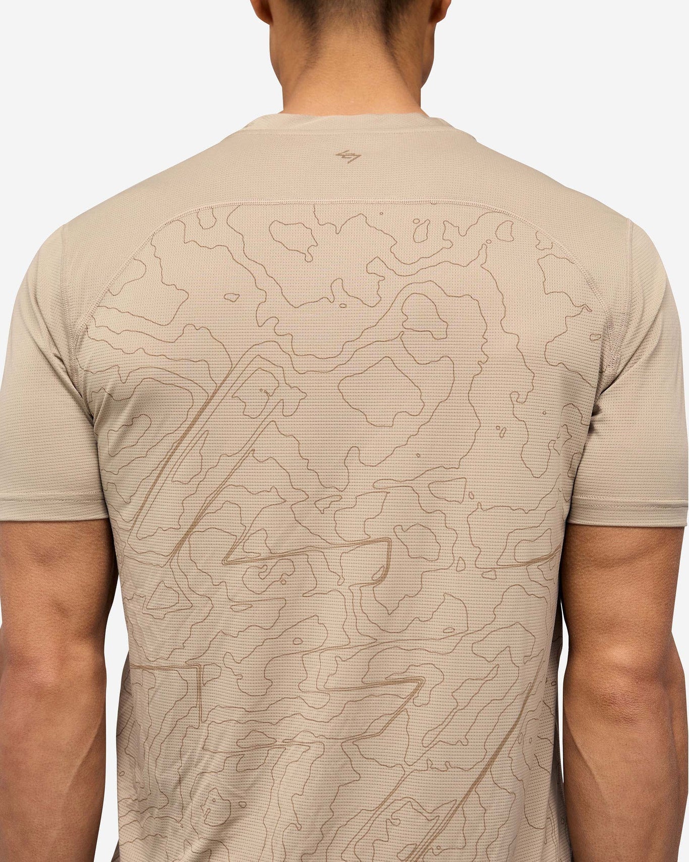 Represent 247 Contour Run Tee Pebble