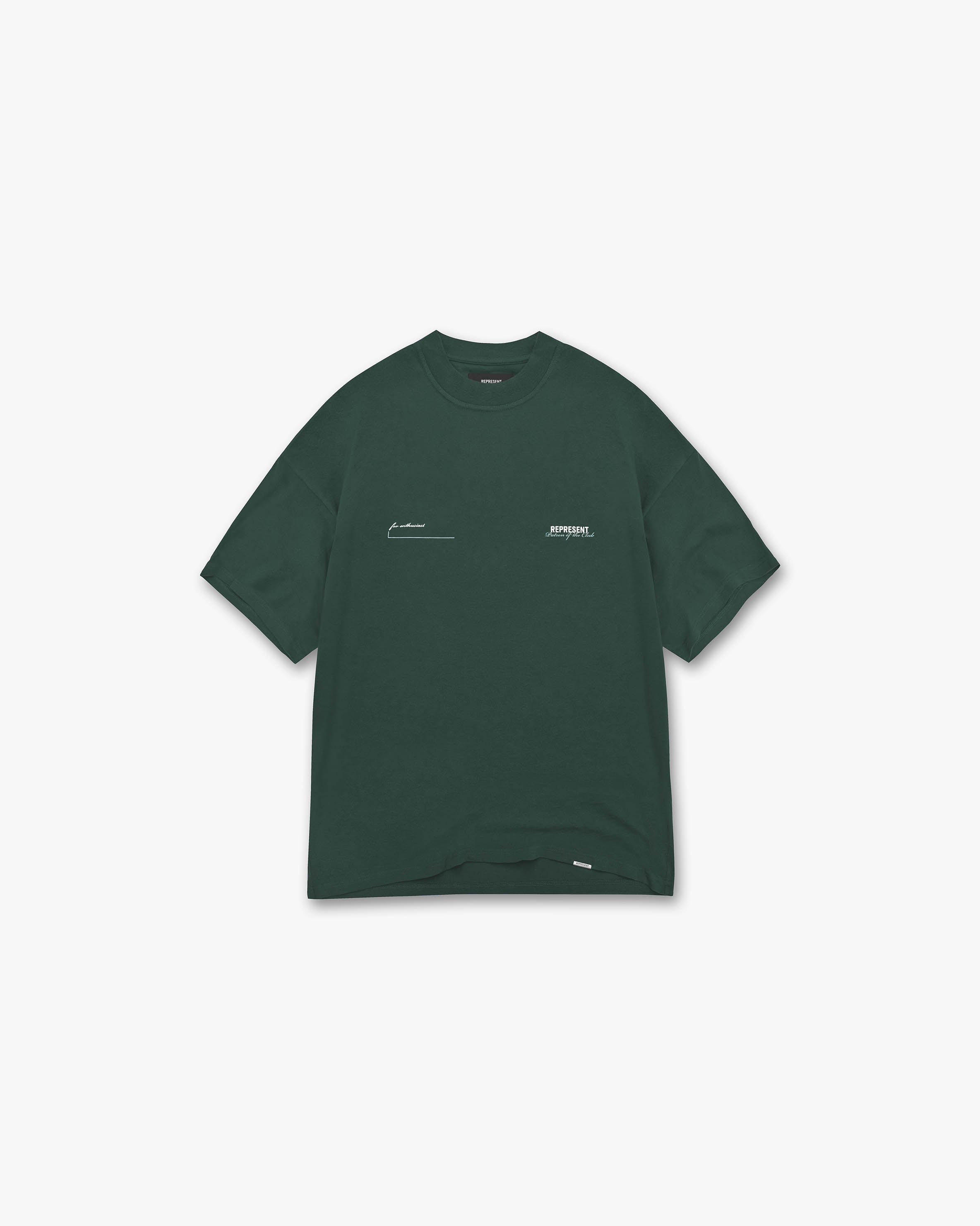 Represent Patron Of The Club T-Shirt Forest Green