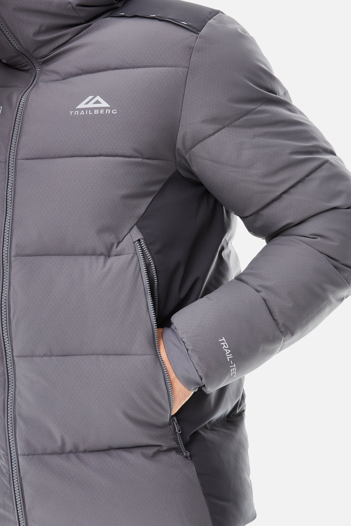 Trailberg Triathlon 2.0 Insulated Jacket Urban Smoke/Volcano Grey