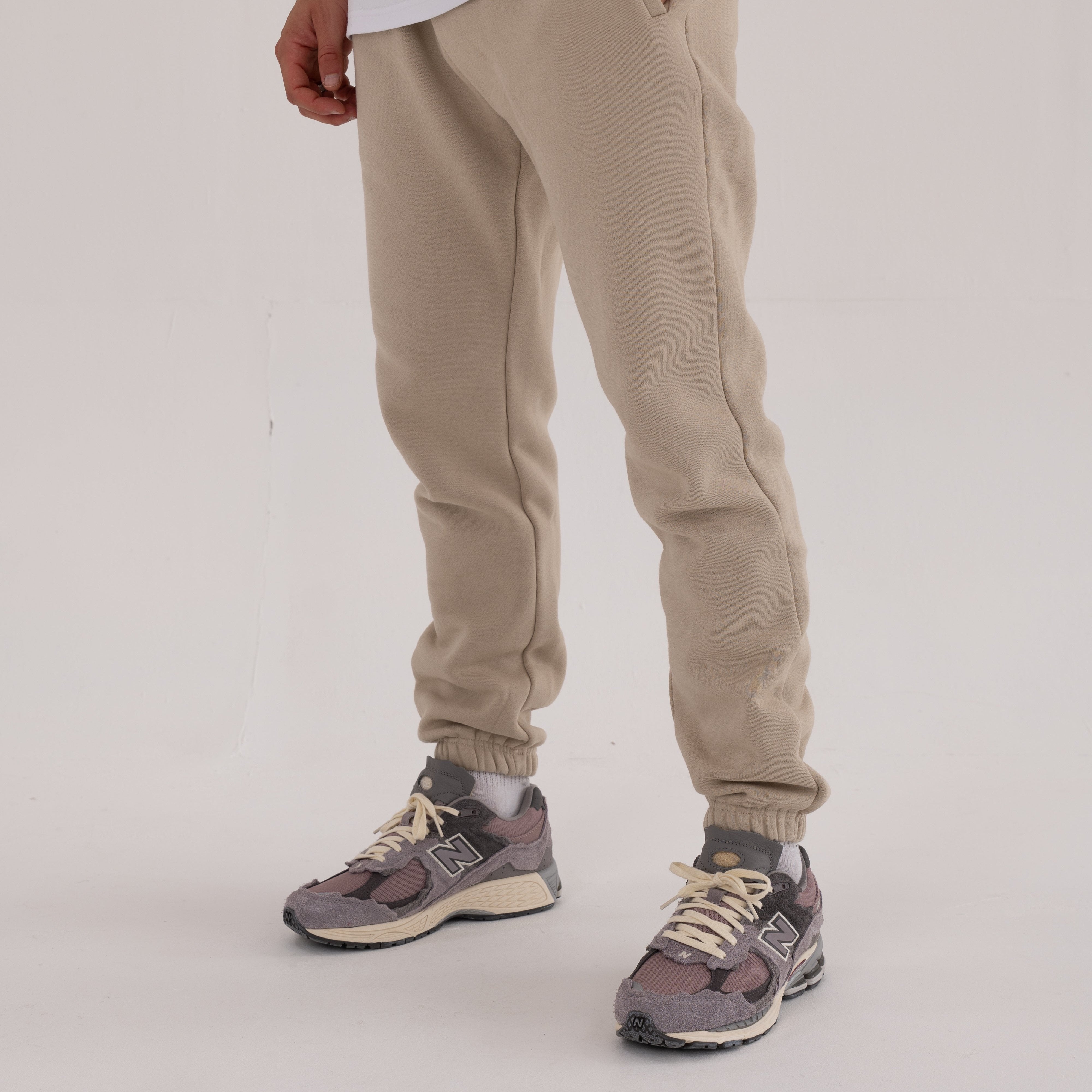 Exceed Blanks Cream Relaxed Joggers