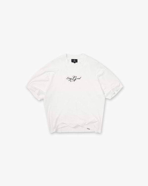 Represent EngLAnd T-Shirt Flat White