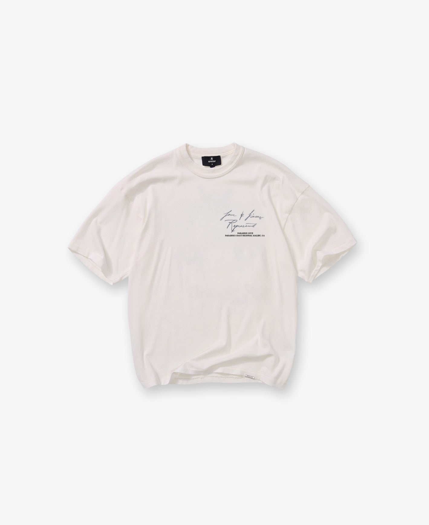 Represent Love and Kisses T-Shirt Flat White