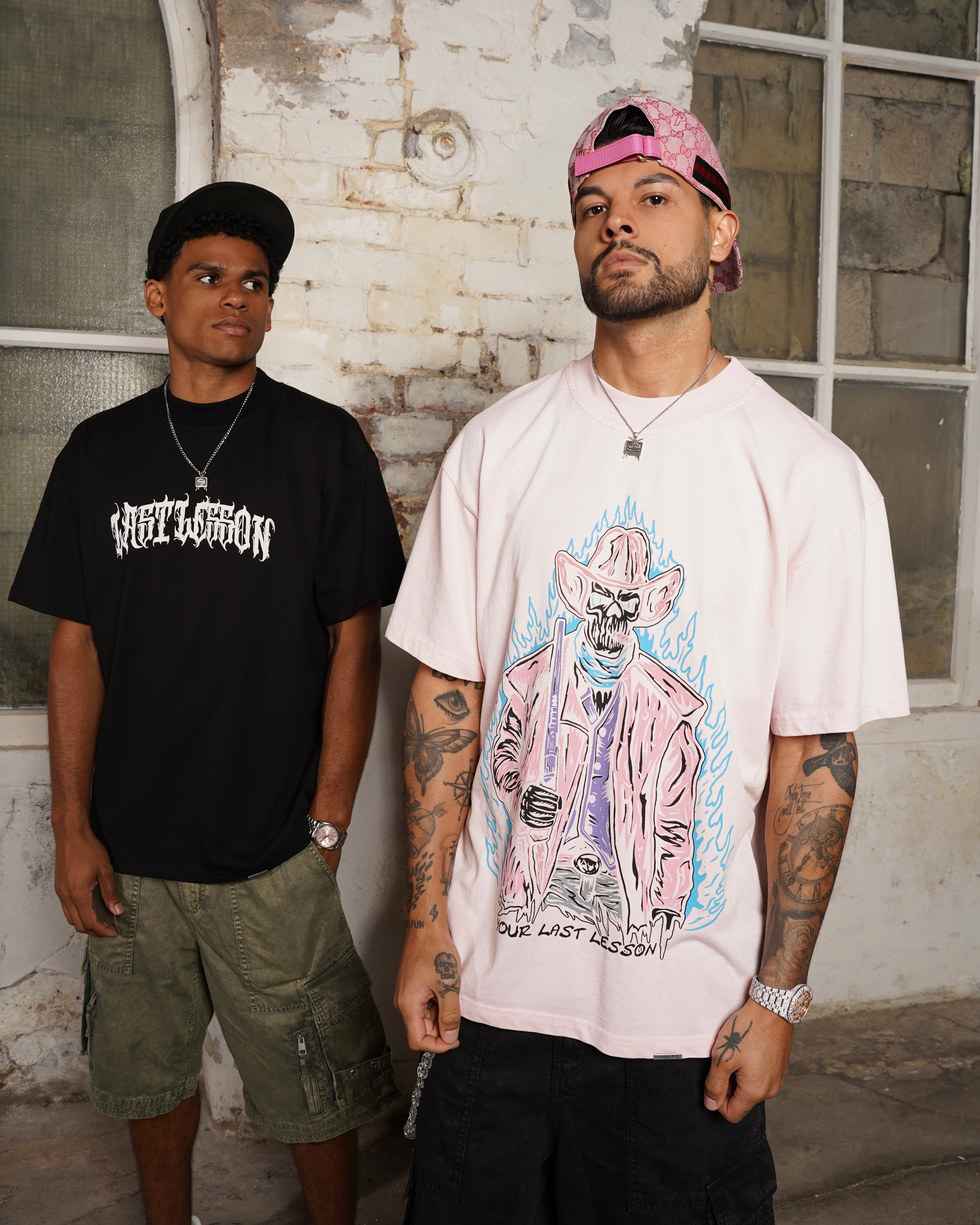 Last Lesson x Exceed Black Script T-Shirt (1 of 100)