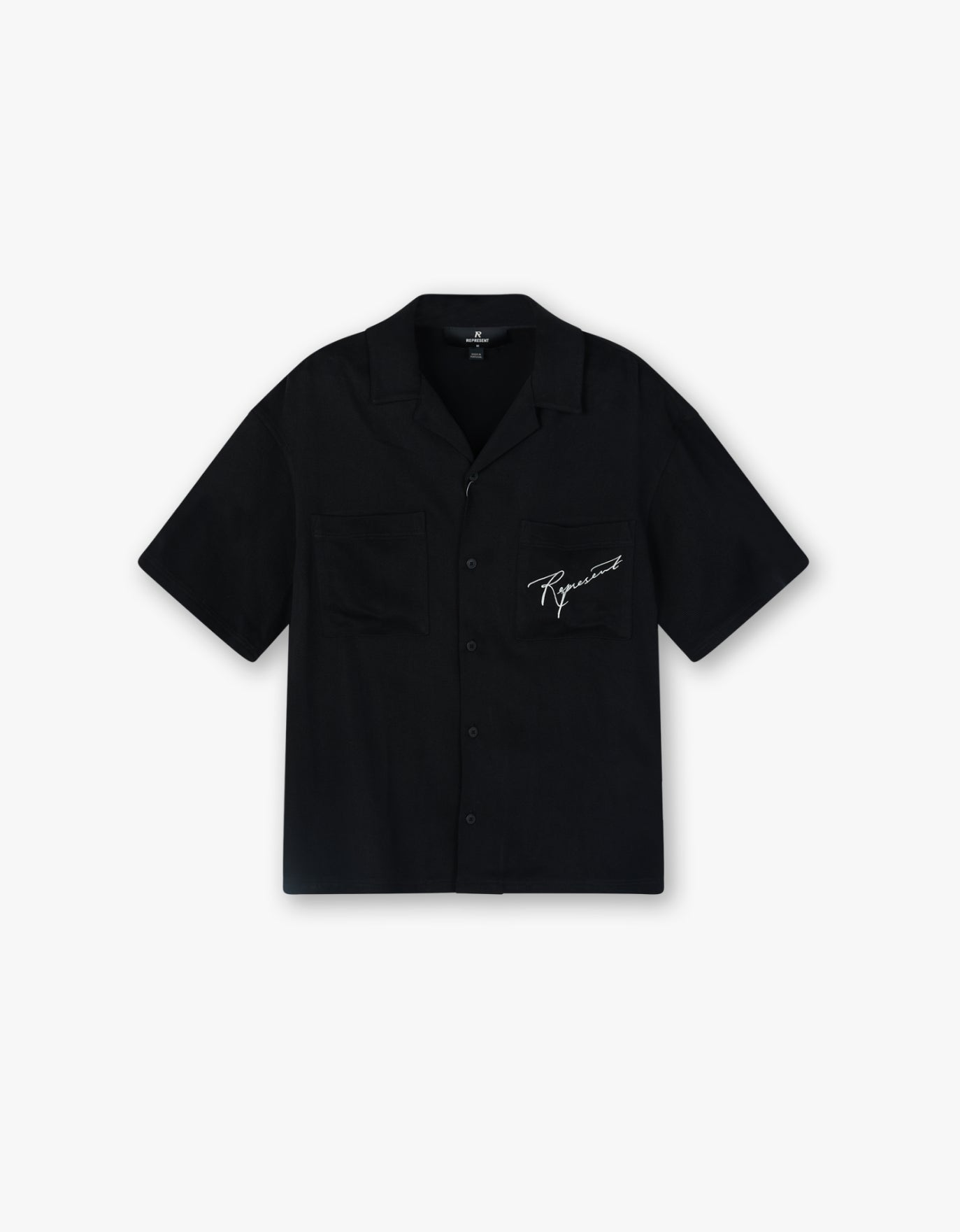 Represent Love and Kisses Resort Shirt - Jet Black