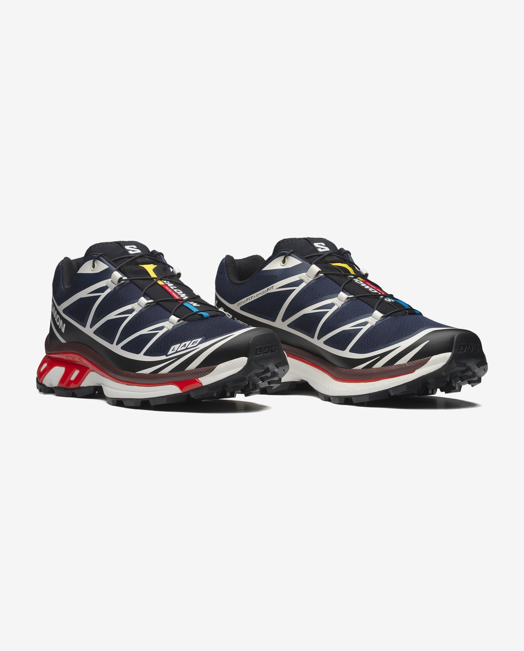 Salomon XT-6 Maritime Blue/Black/Fiery Red