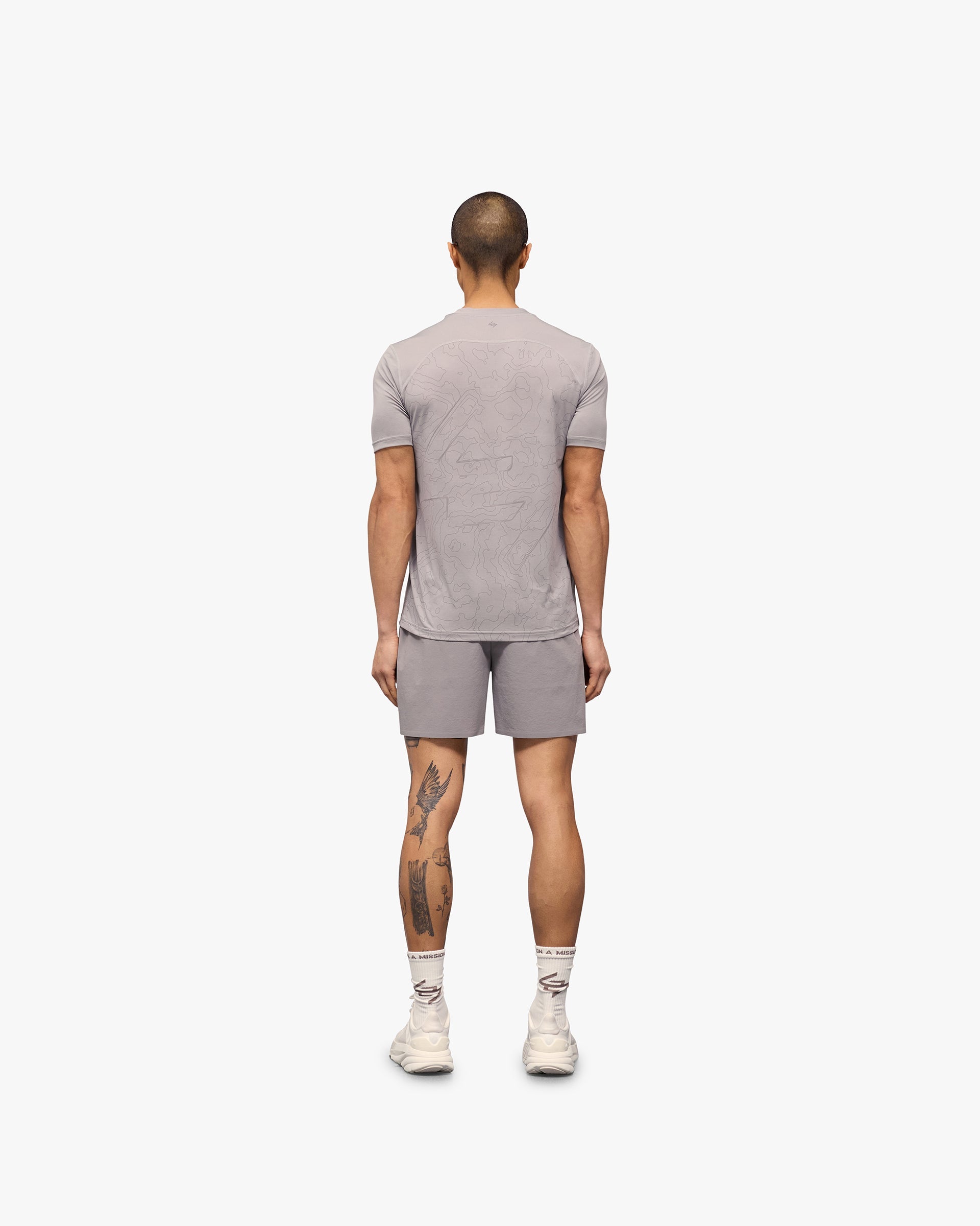 Represent 247 Contour Run T-Shirt - Titanium