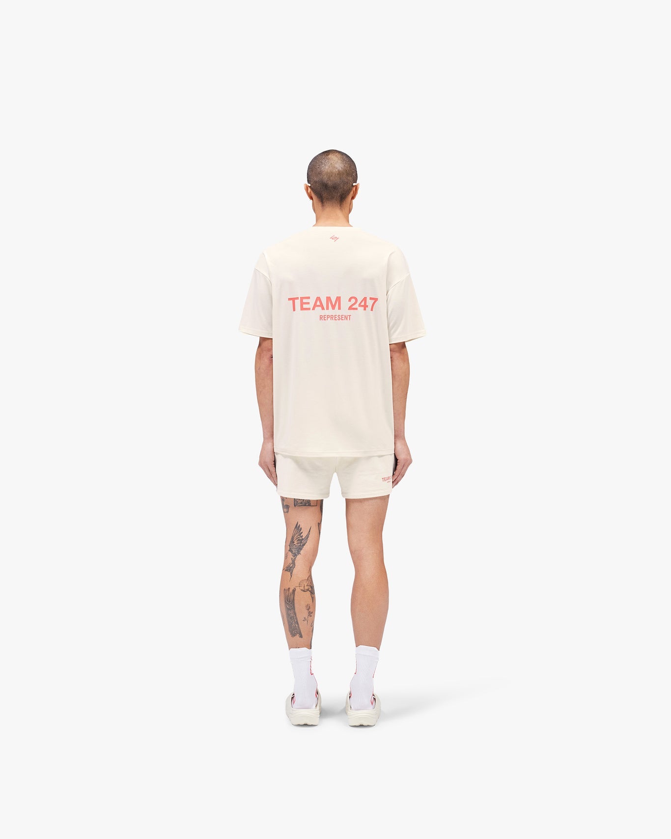 Represent Team 247 Oversized Tee Cream