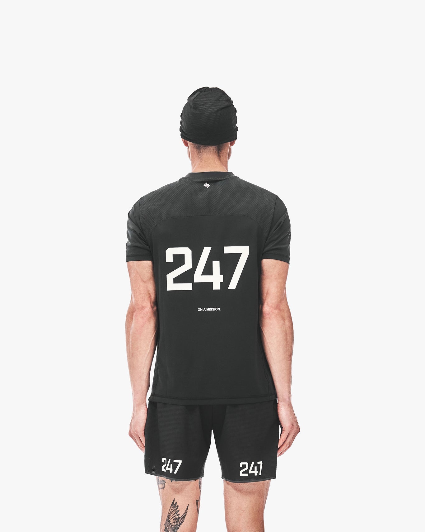Represent 247 Numbers Tee Jet Black