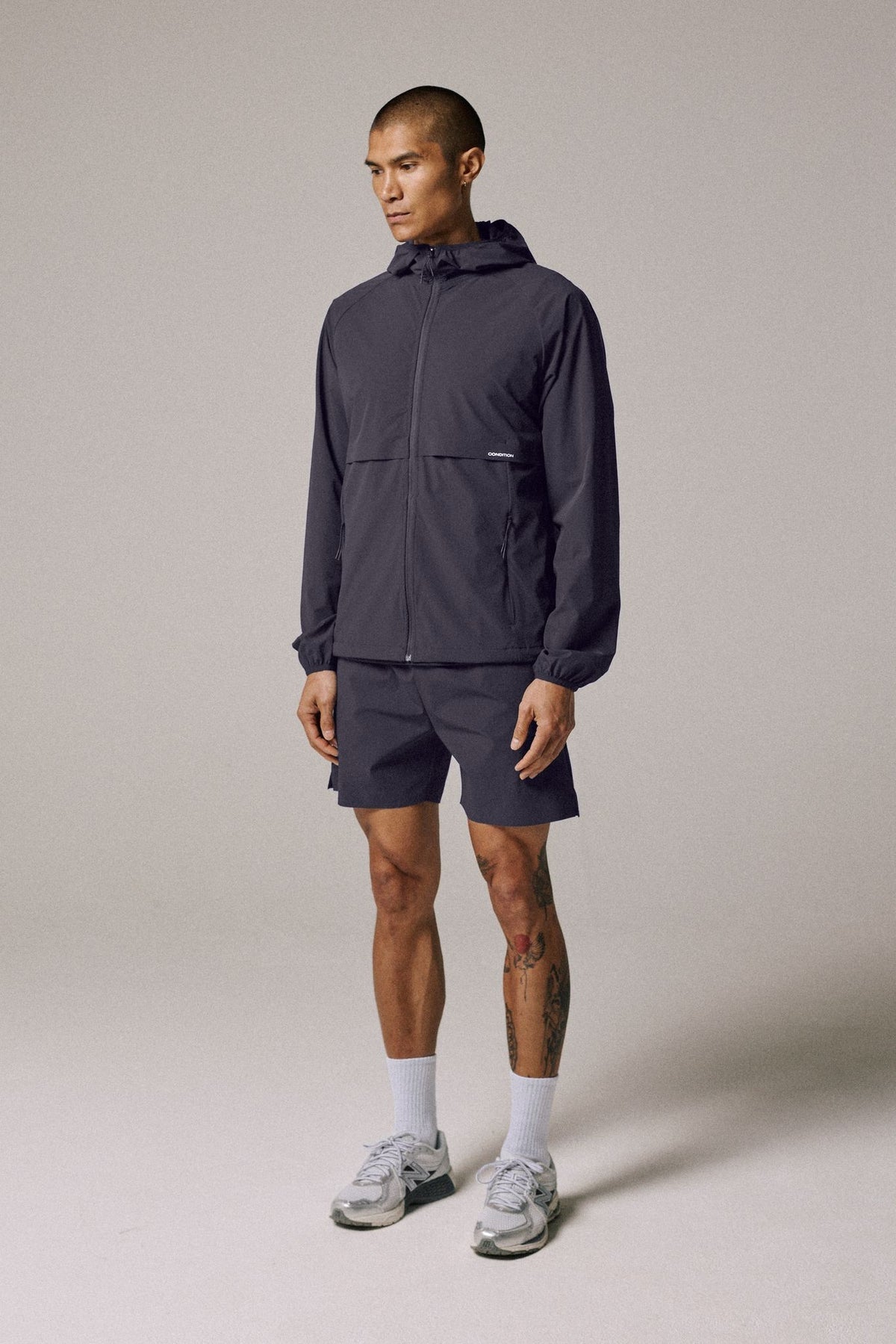 Condition Everyday Nylon Windbreaker Midnight