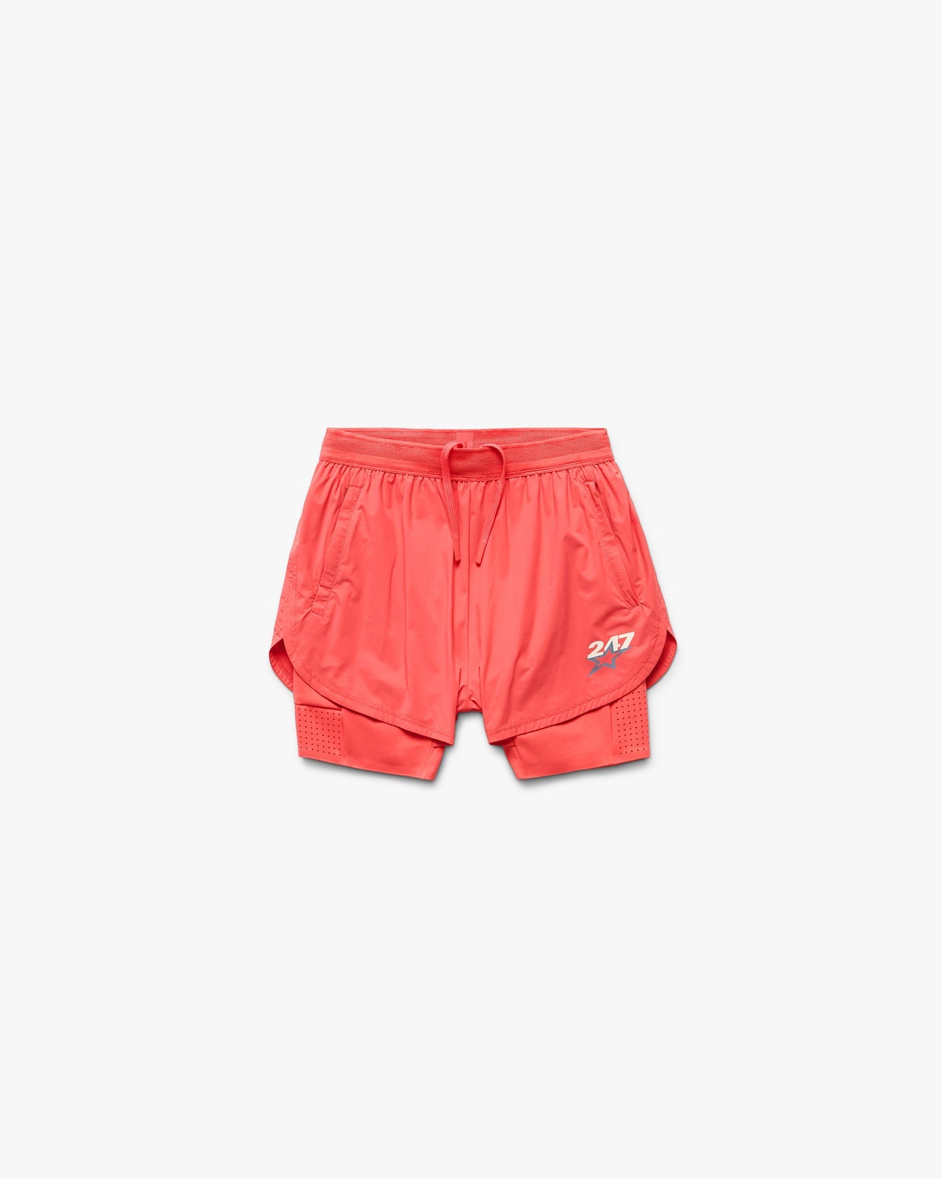 Represent 247 Hybrid 2-In-1 Short Racing Red