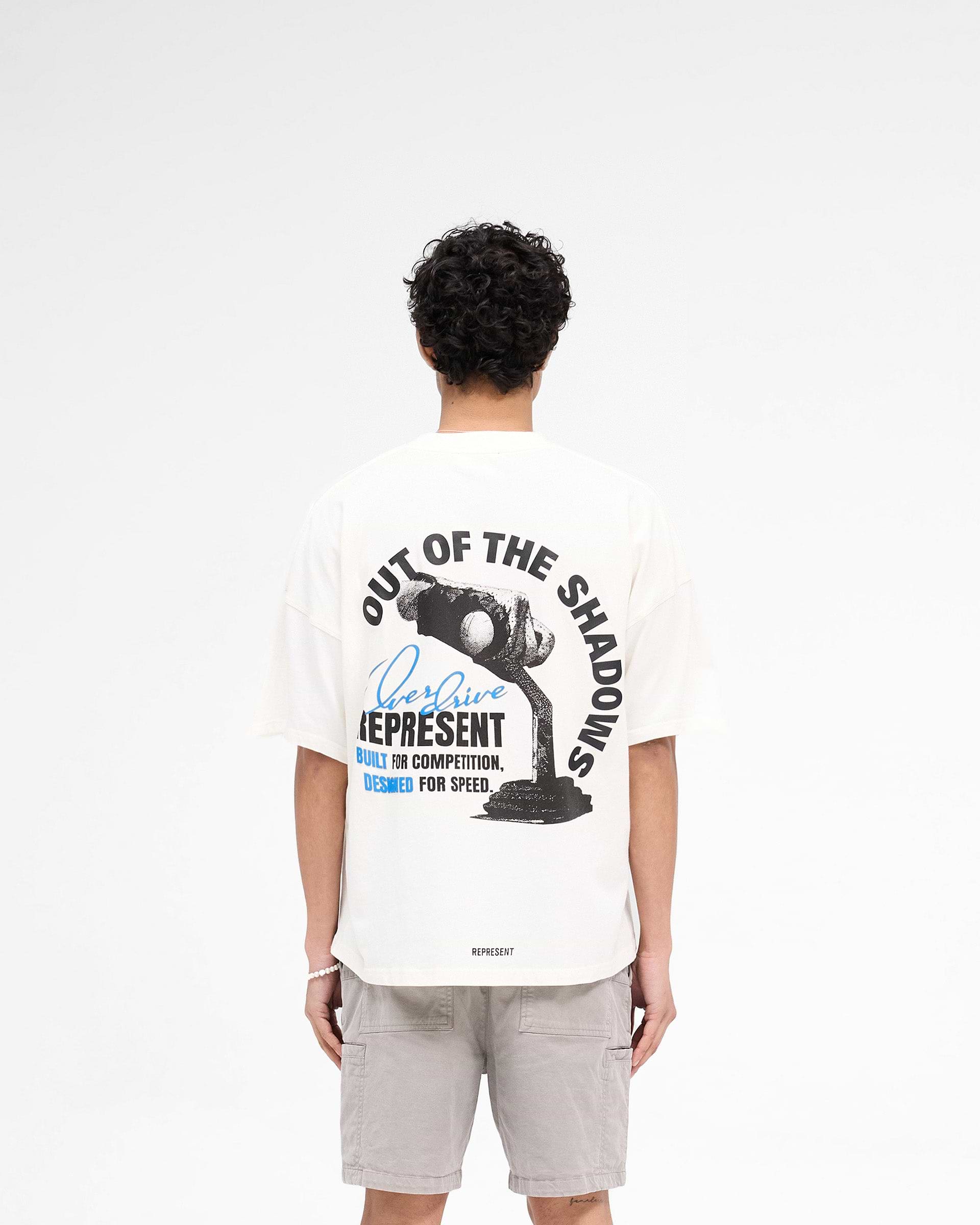 Represent Out Of The Shadows T-Shirt Flat White