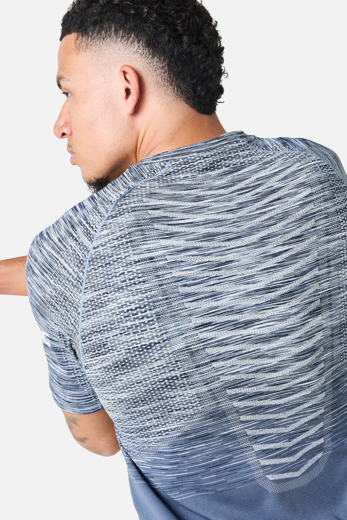 Trailberg Arc Seamless Tee - Breeze/Storm Blue/Skylar/White