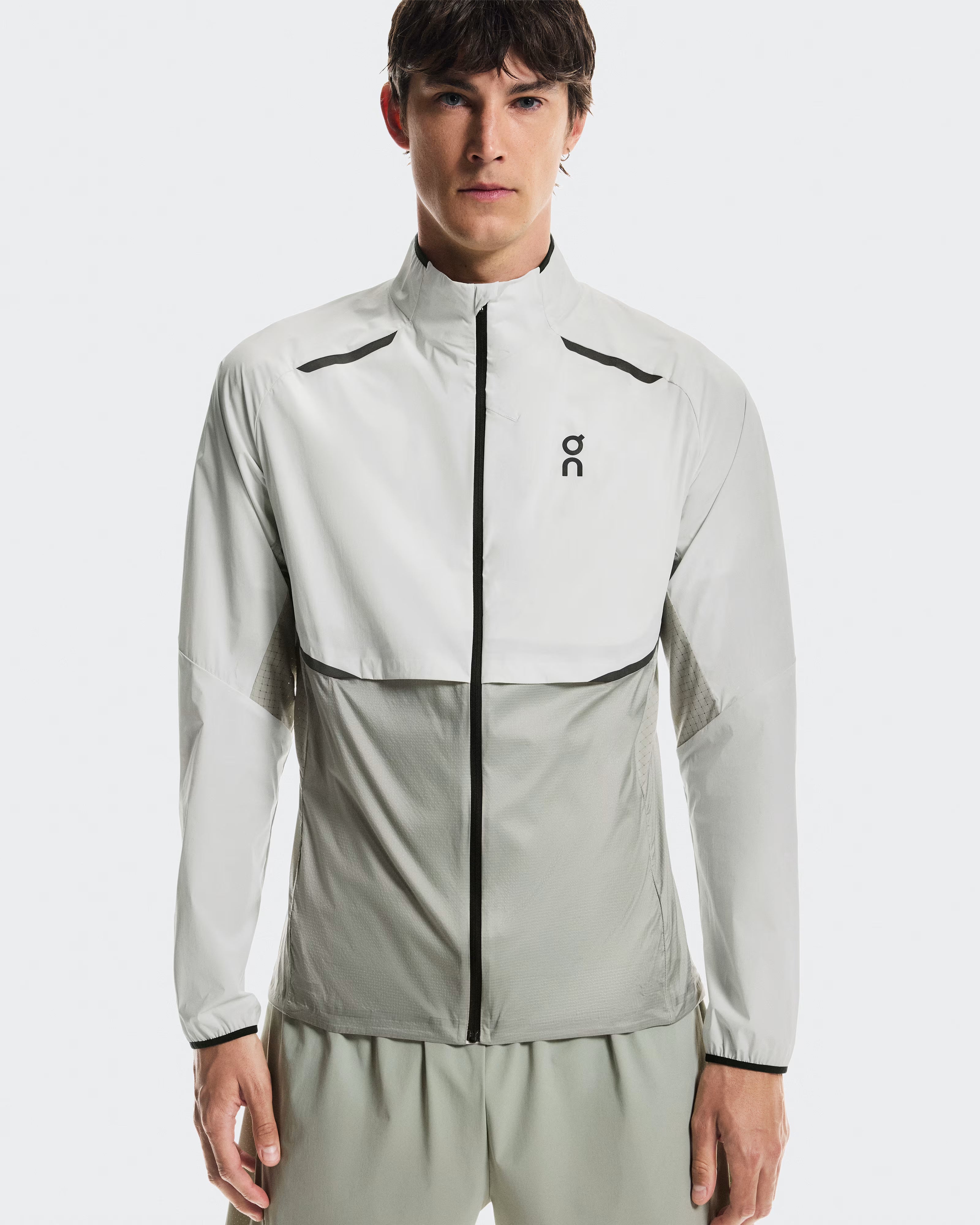 On Running Weather Jacket Iceberg Tin