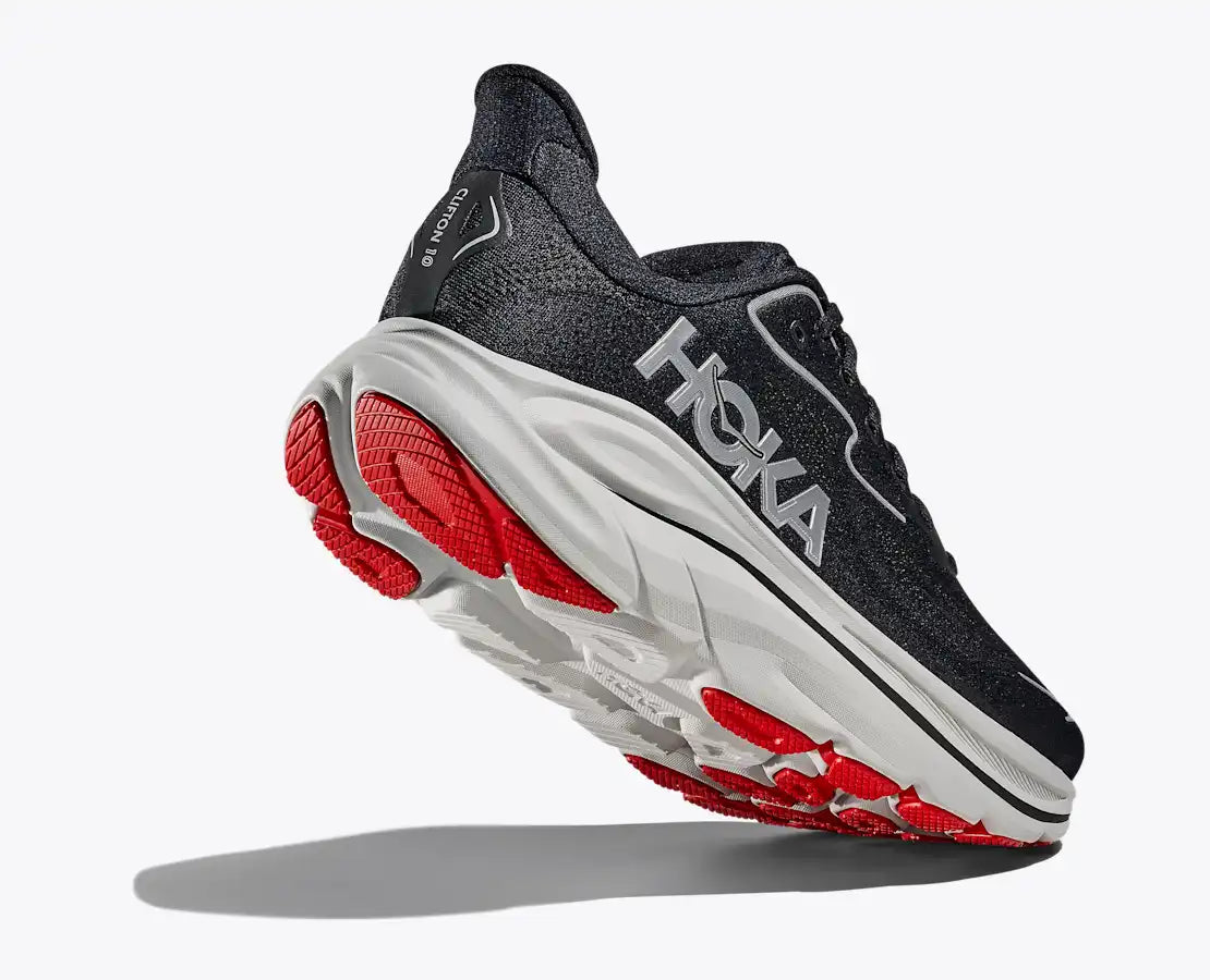 Hoka Clifton 10 Men’s Black/Red/White
