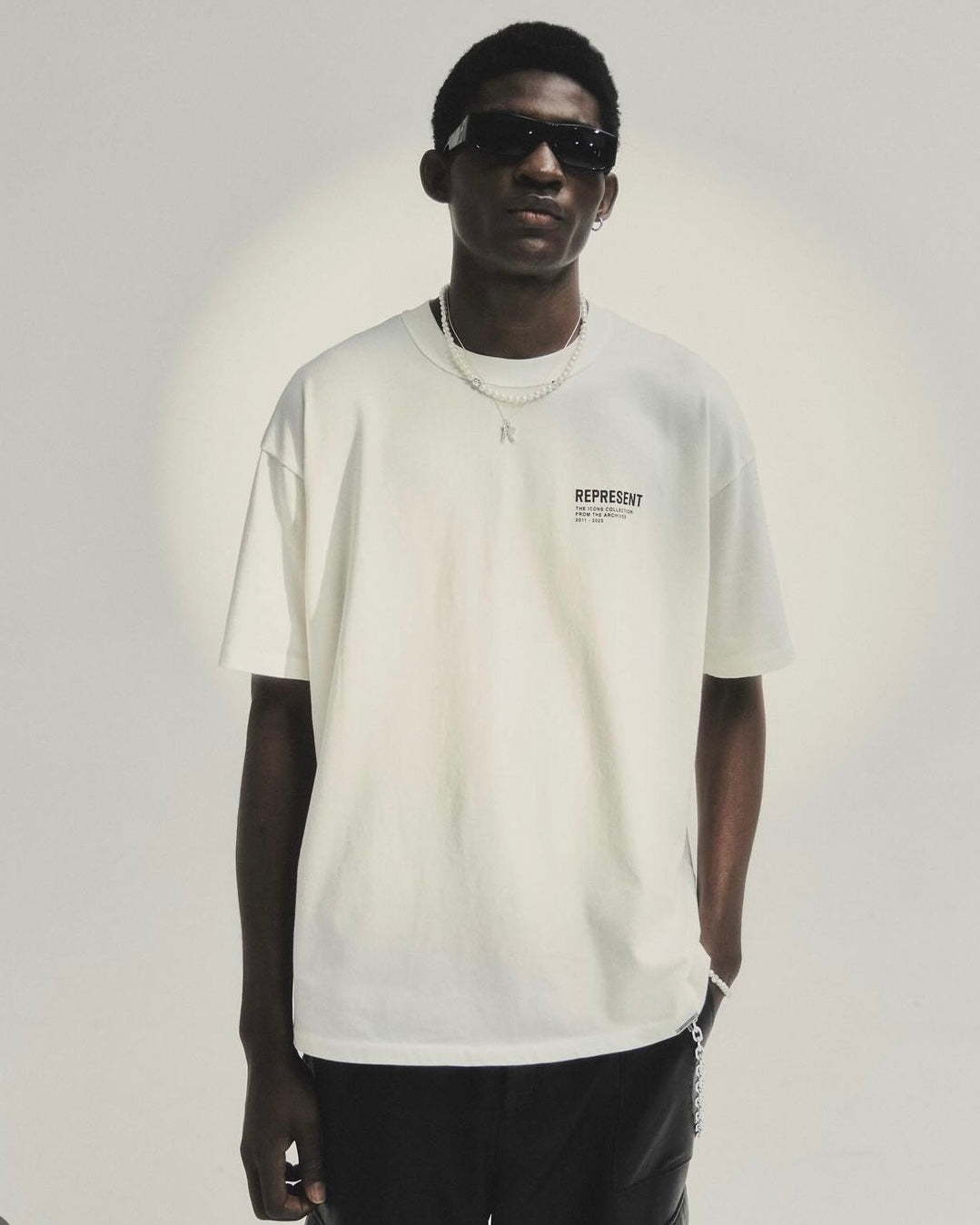 Represent Monochrome Icons T-Shirt White