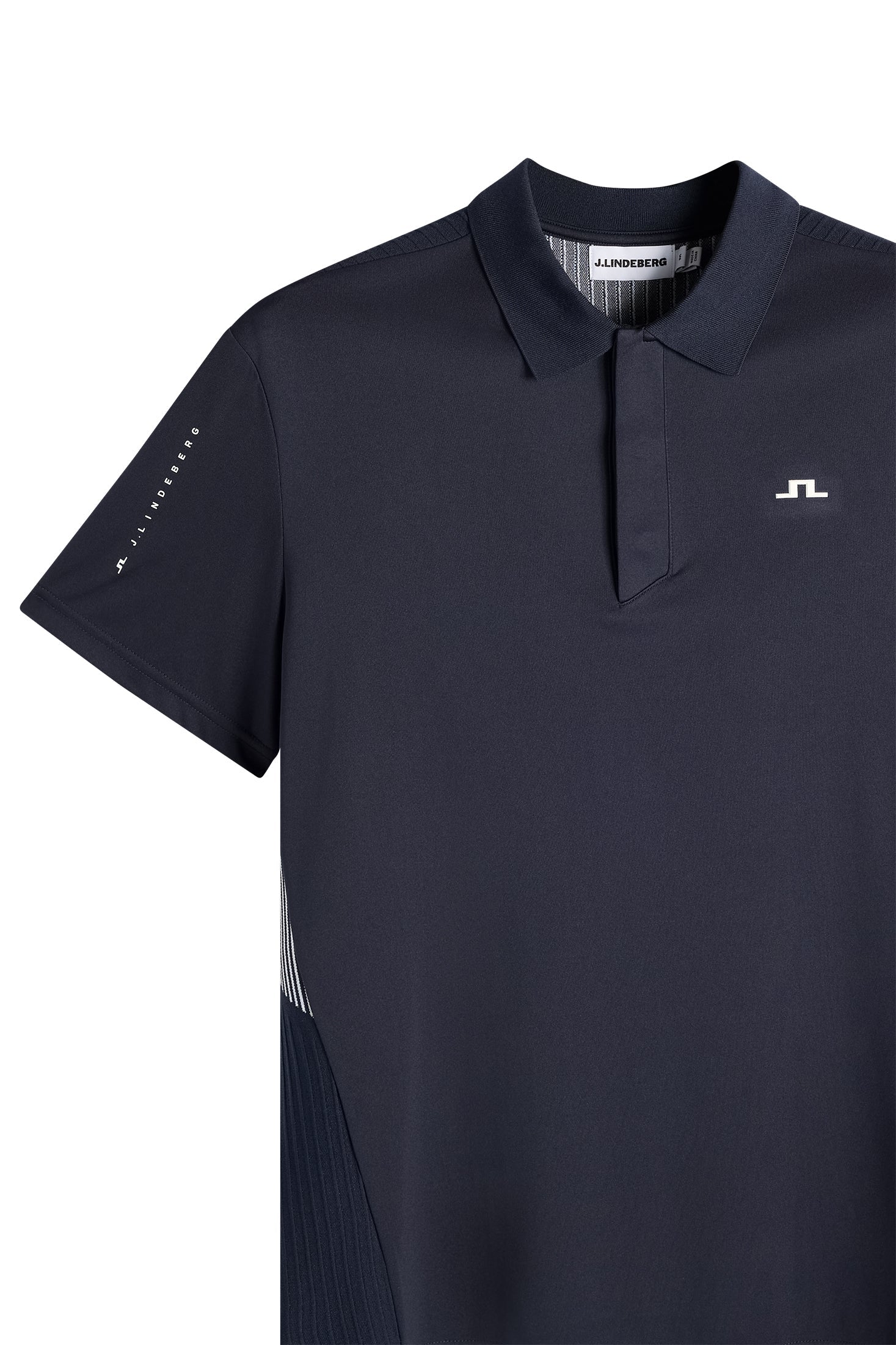 J Lindeberg Neri Hybrid Knit Polo Shirt