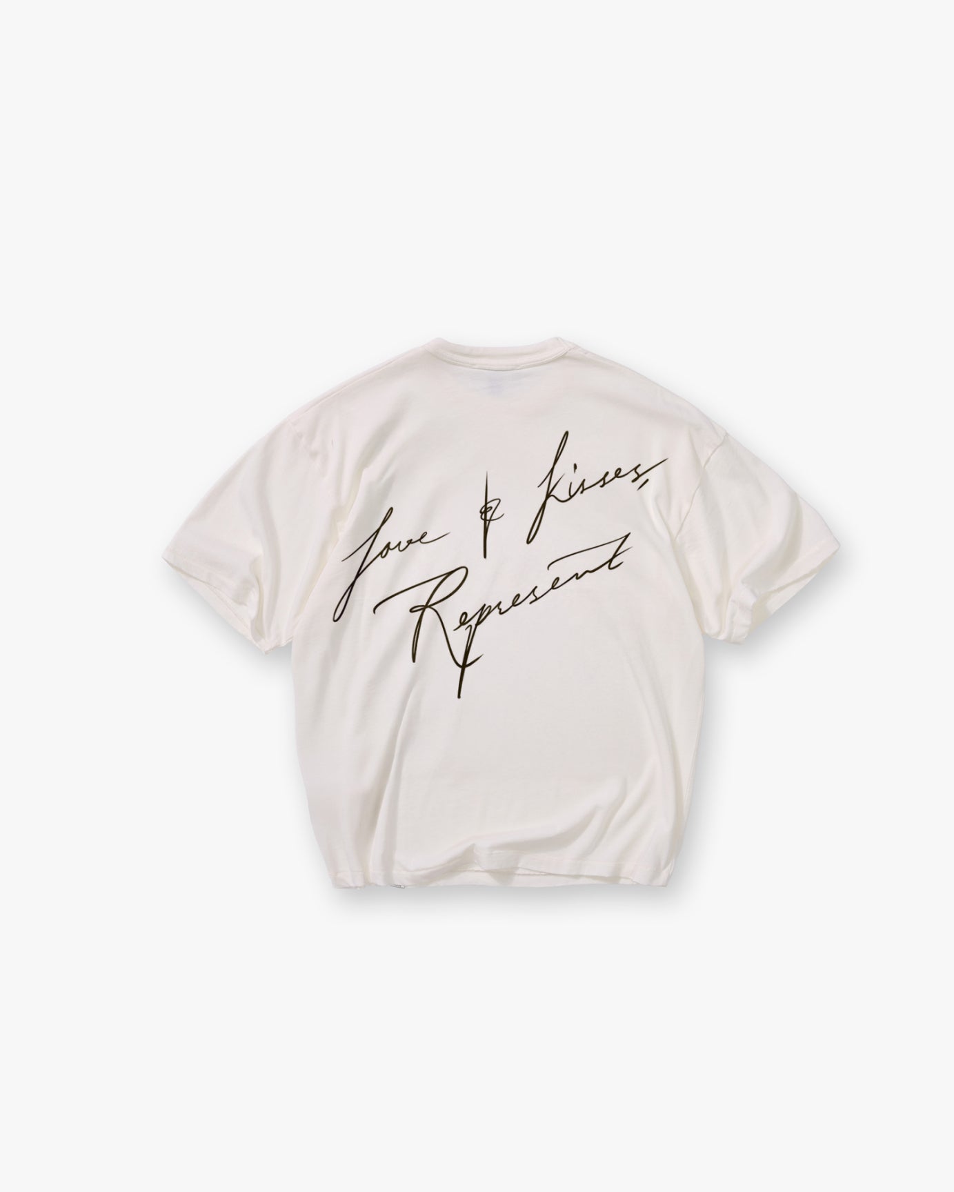 Represent Love and Kisses T-Shirt Flat White