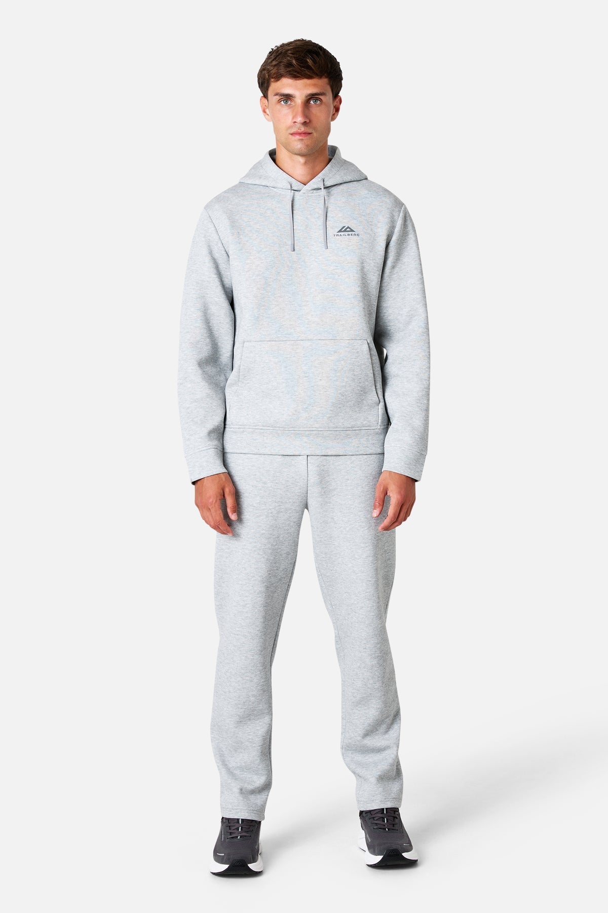 Trailberg Vital OTH Fleece Hood - Grey Marl