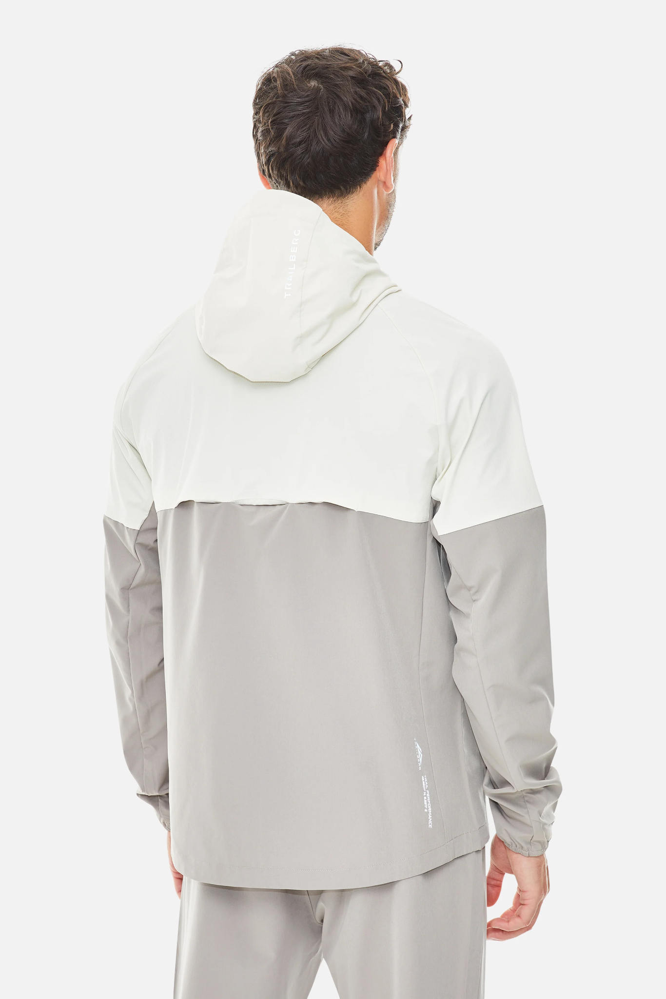 Trailberg AW25 Cloud Hood - Pale Taupe / Dune White