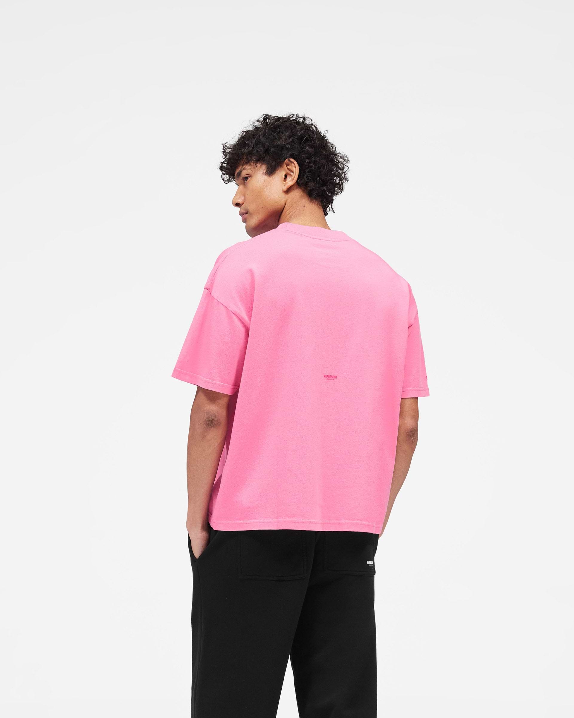 Represent Micro Owners Club T-Shirt Pink Lemonade