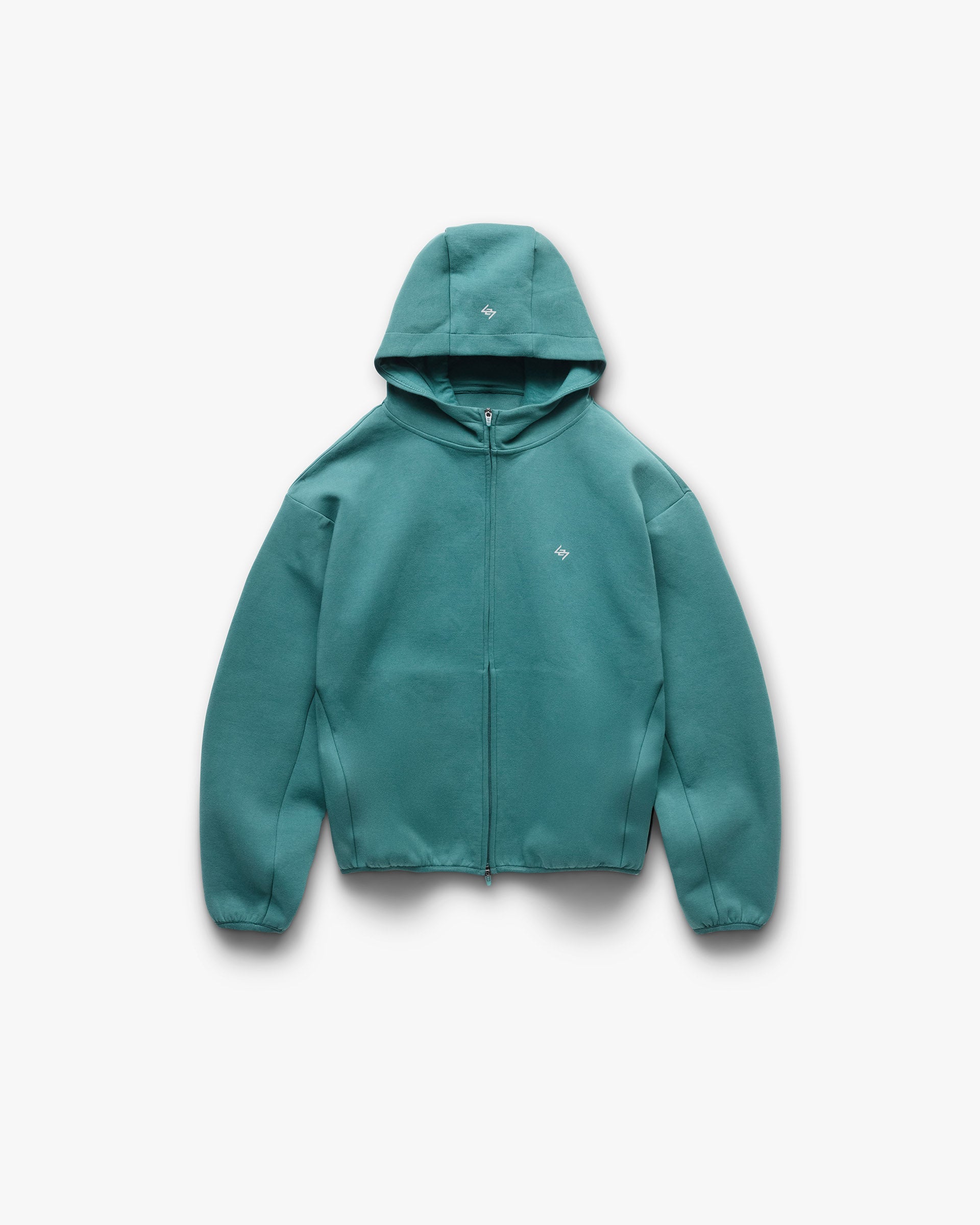 Represent 247 Form Zip Hoodie - Teal
