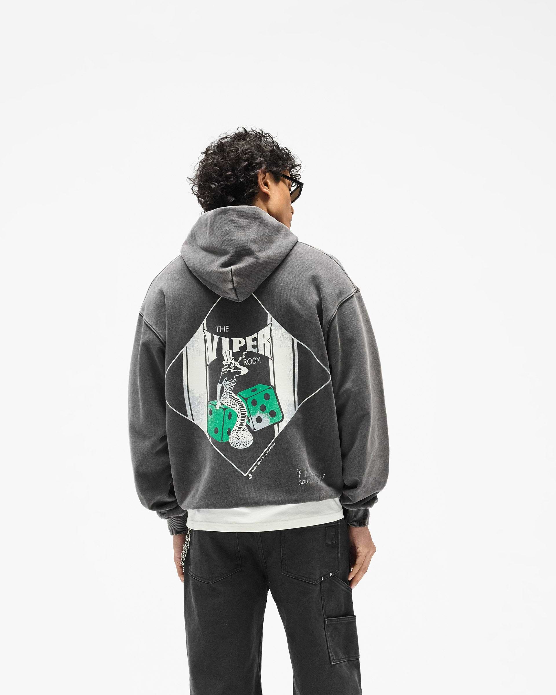 Represent The Viper Room Dice Hoodie - Vintage Grey