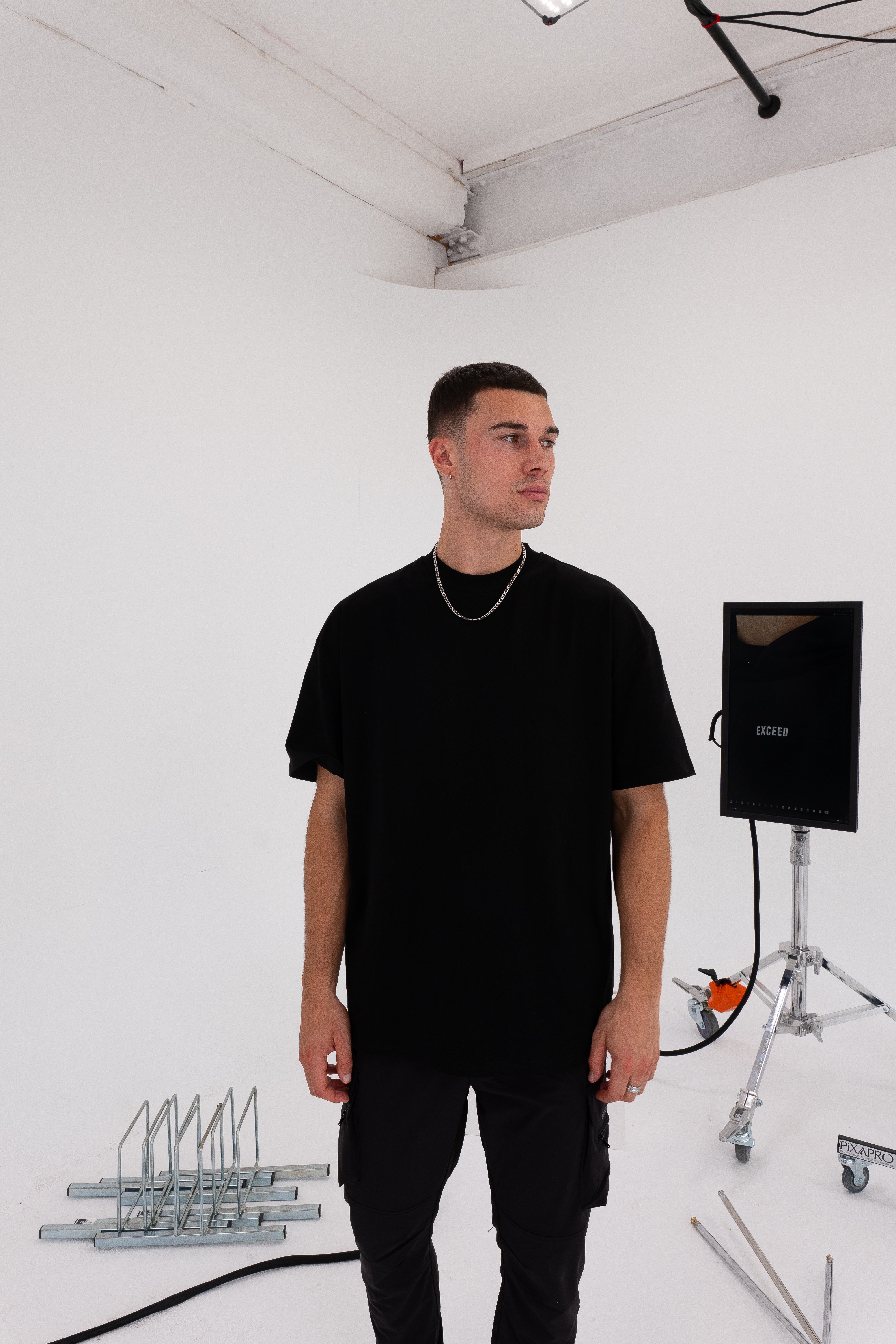 Exceed Blanks Black T-Shirt