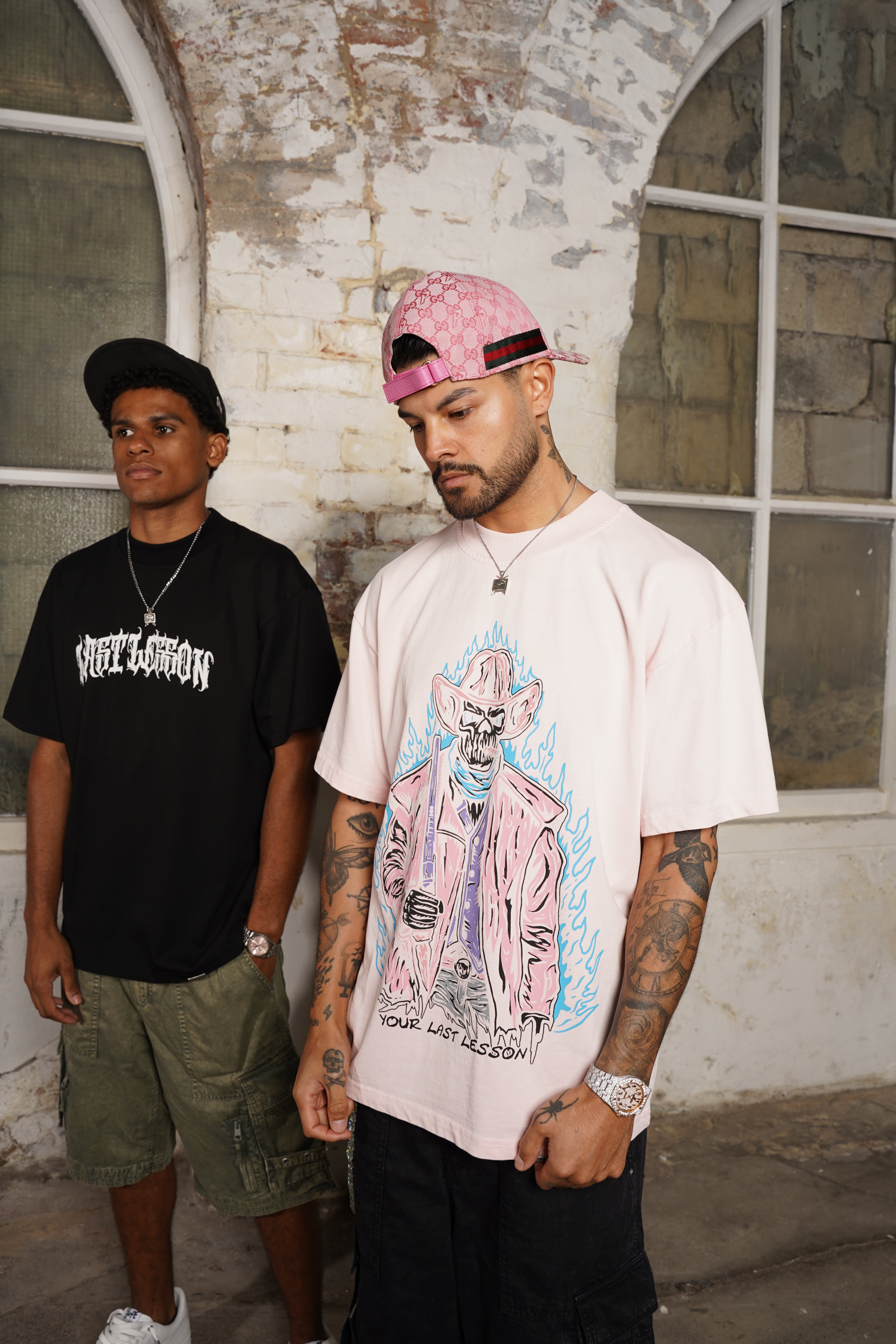 Last Lesson x Exceed Pink Cowboy T-Shirt (1 of 100)