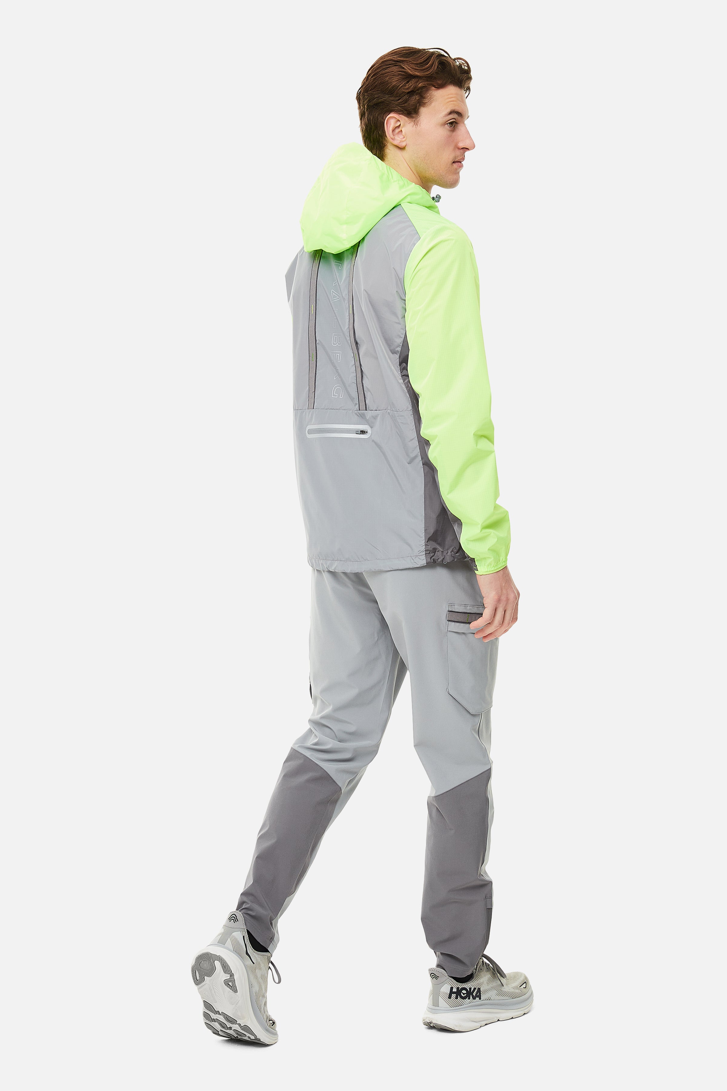 Trailberg SS25 Triathlon Tracksuit - Lava Smoke/Neon Lime