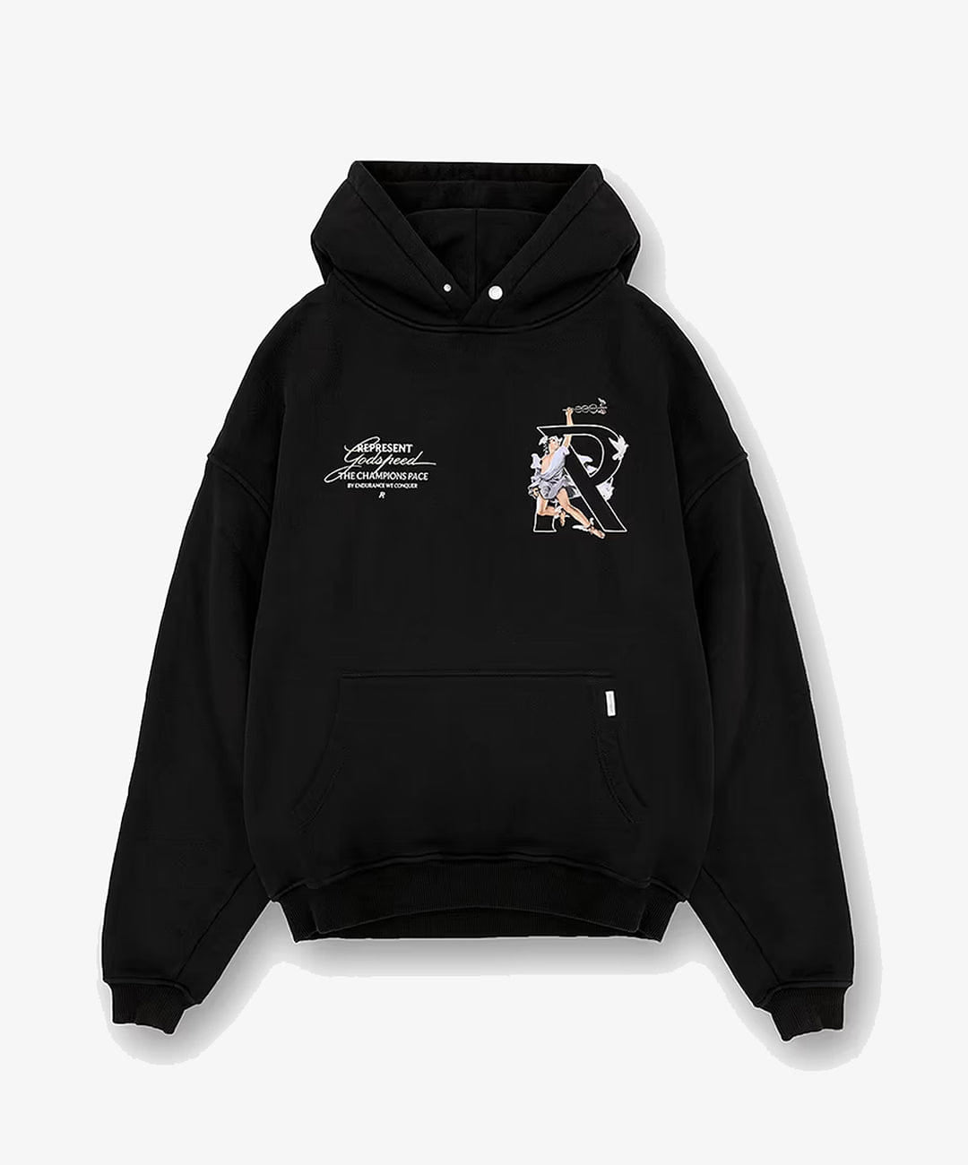 Represent Hermes Hoodie - Jet Black