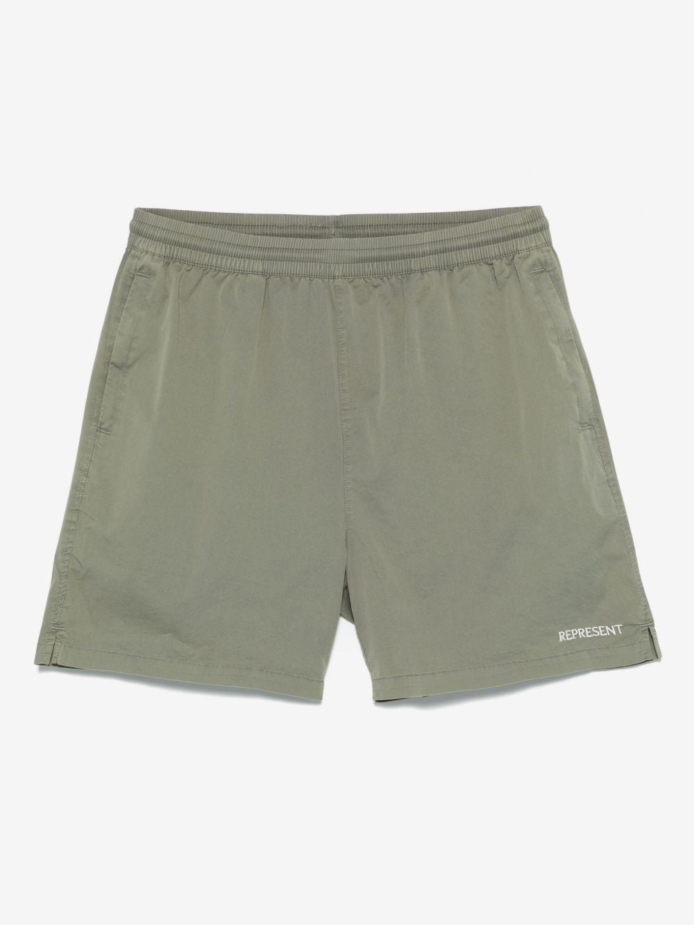 Represent Serif Short Washed Khaki