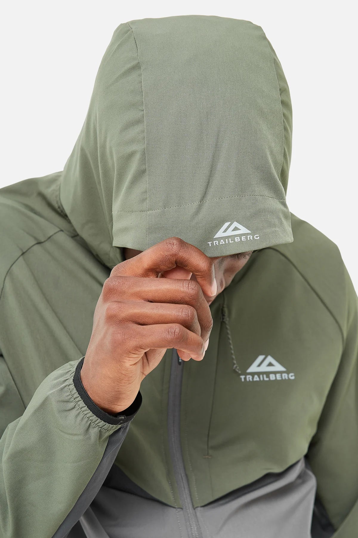 Trailberg Tricolour Hood - Khaki/Grey